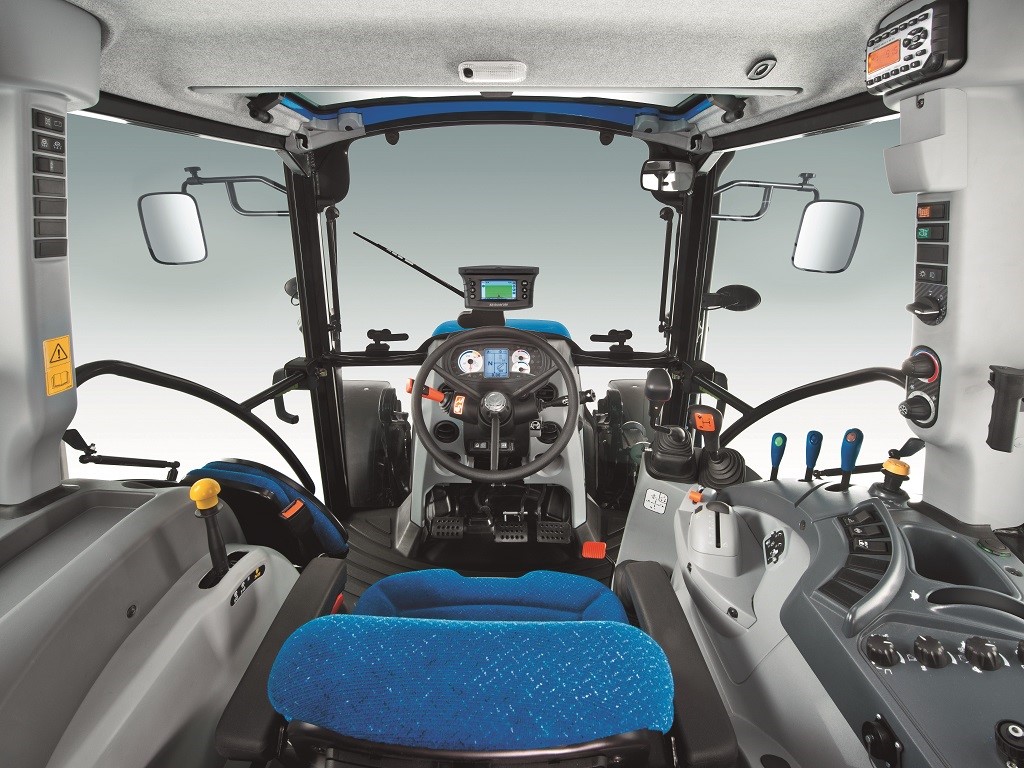 The Cab of the Upgraded New Holland T4 Tractor