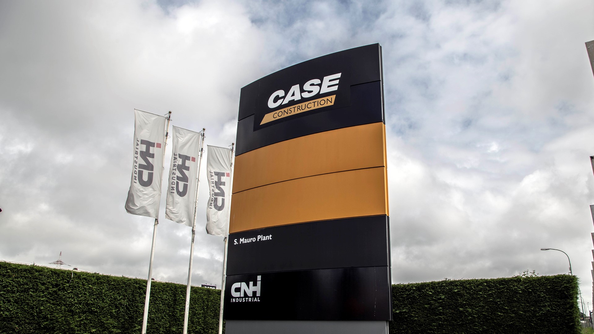 Case Construction Equipment's facility in San Mauro, Italy