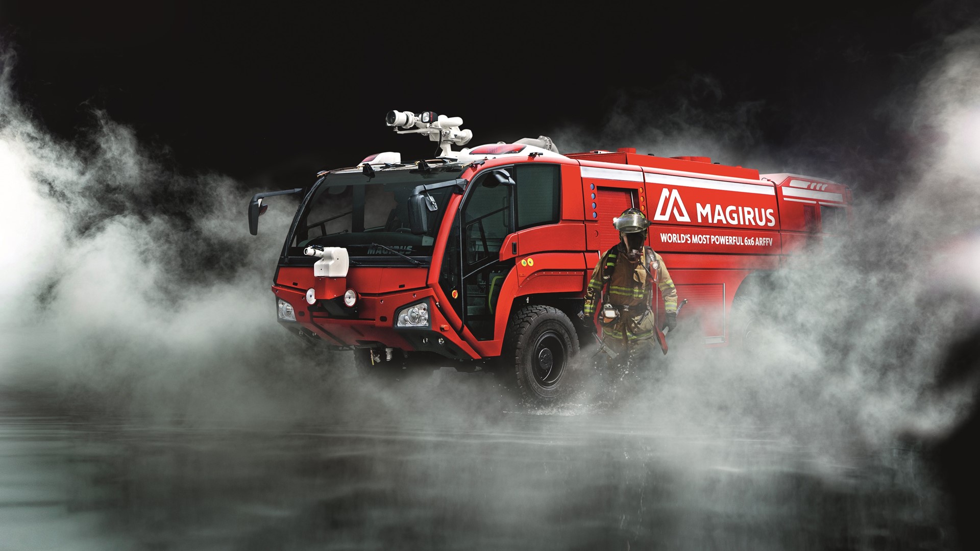 The Magirus Dragon Airport Firefighting Vehicle