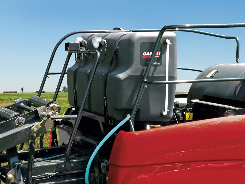 The new 600 Series Automatic Applicator System for Case IH large square balers