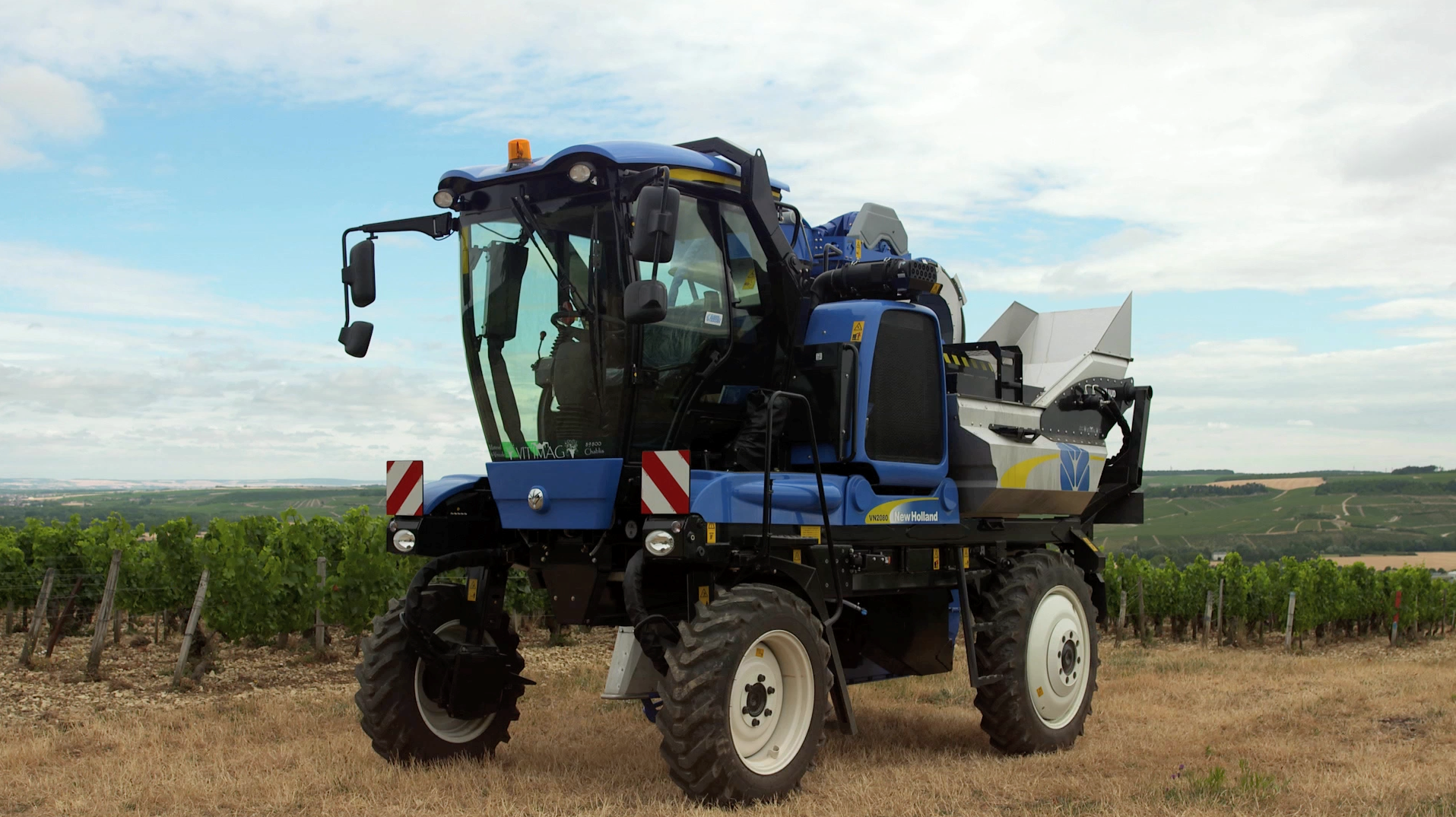 The VN2080 Grape Harvester from New Holland Agriculture