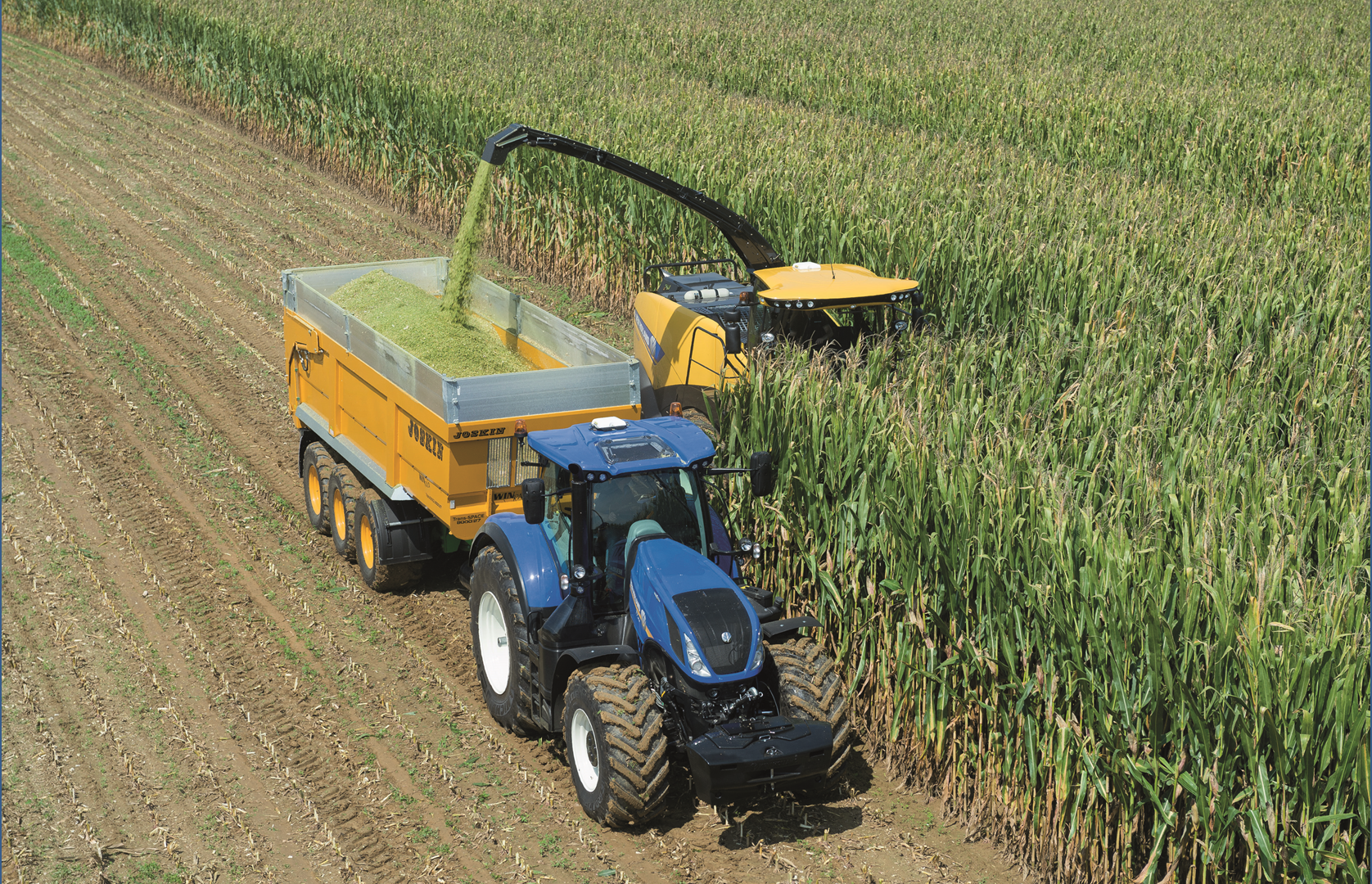 New Holland Agriculture announced today it signed a preferred partnership agreement with Dinamica Generale (DG)
