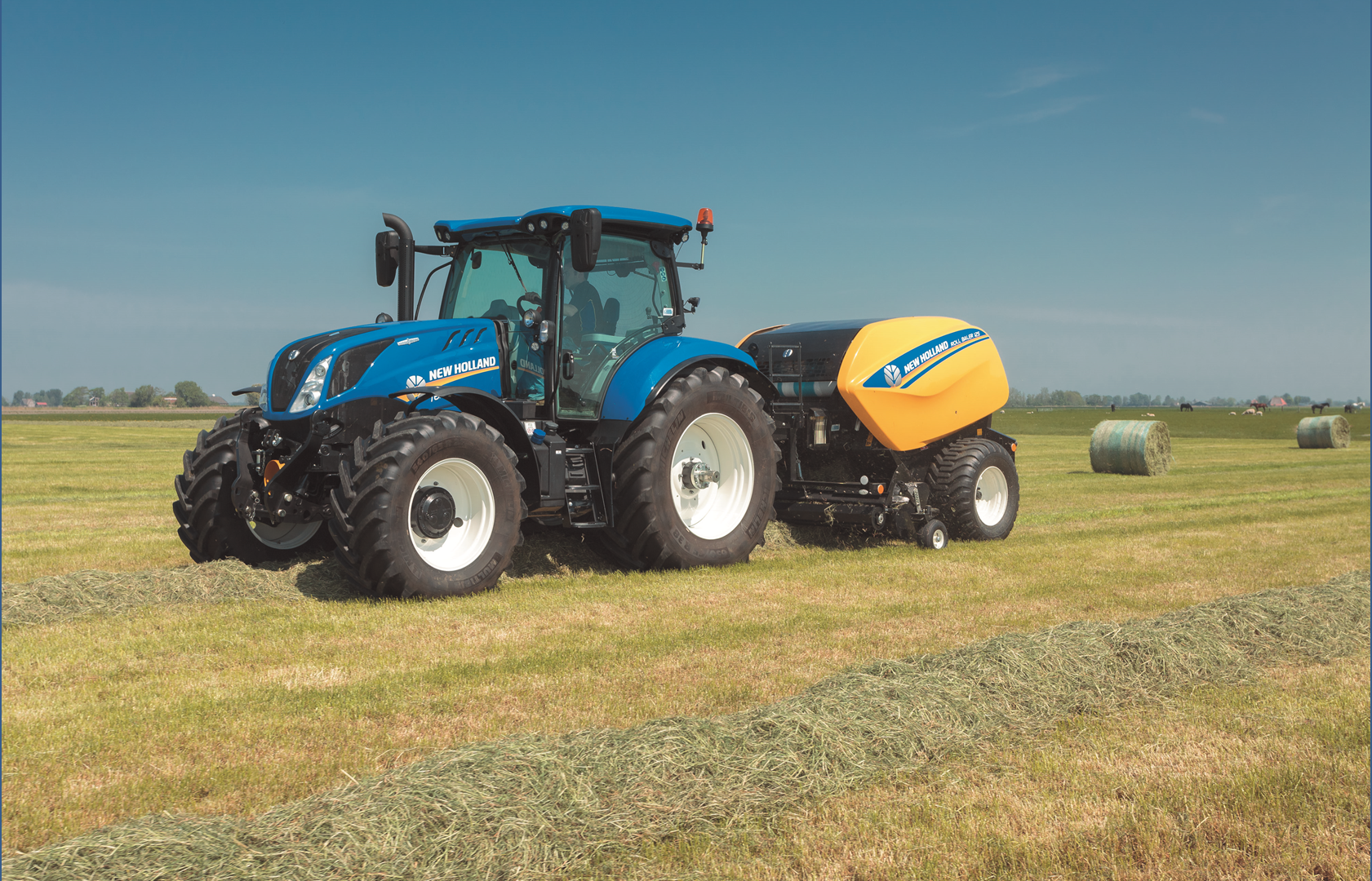New Holland Agriculture launches the new Roll Baler 125 and Roll Baler 125 Combi