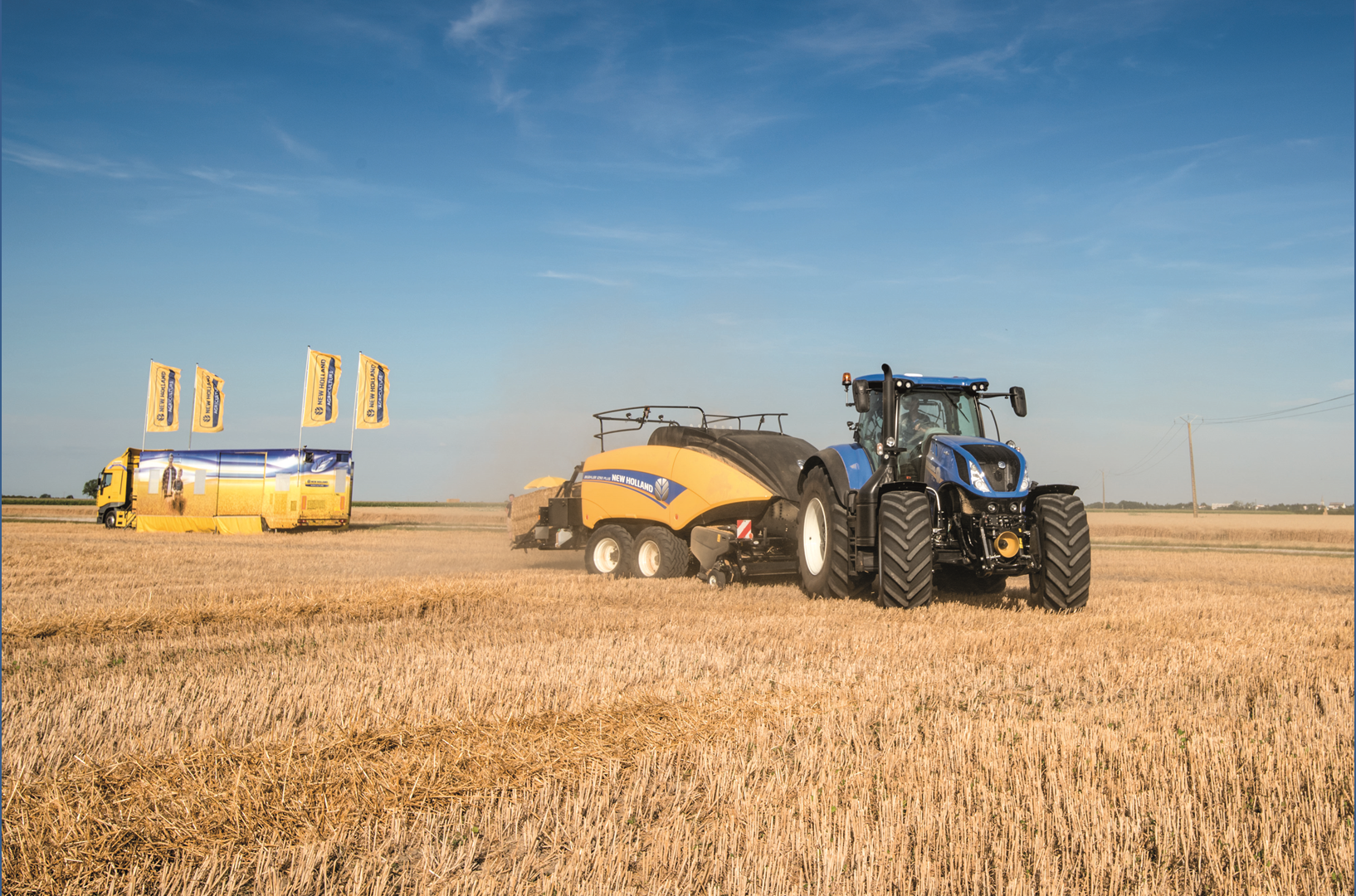 New Holland Agriculture put its BigBaler 1290 Plus to the test