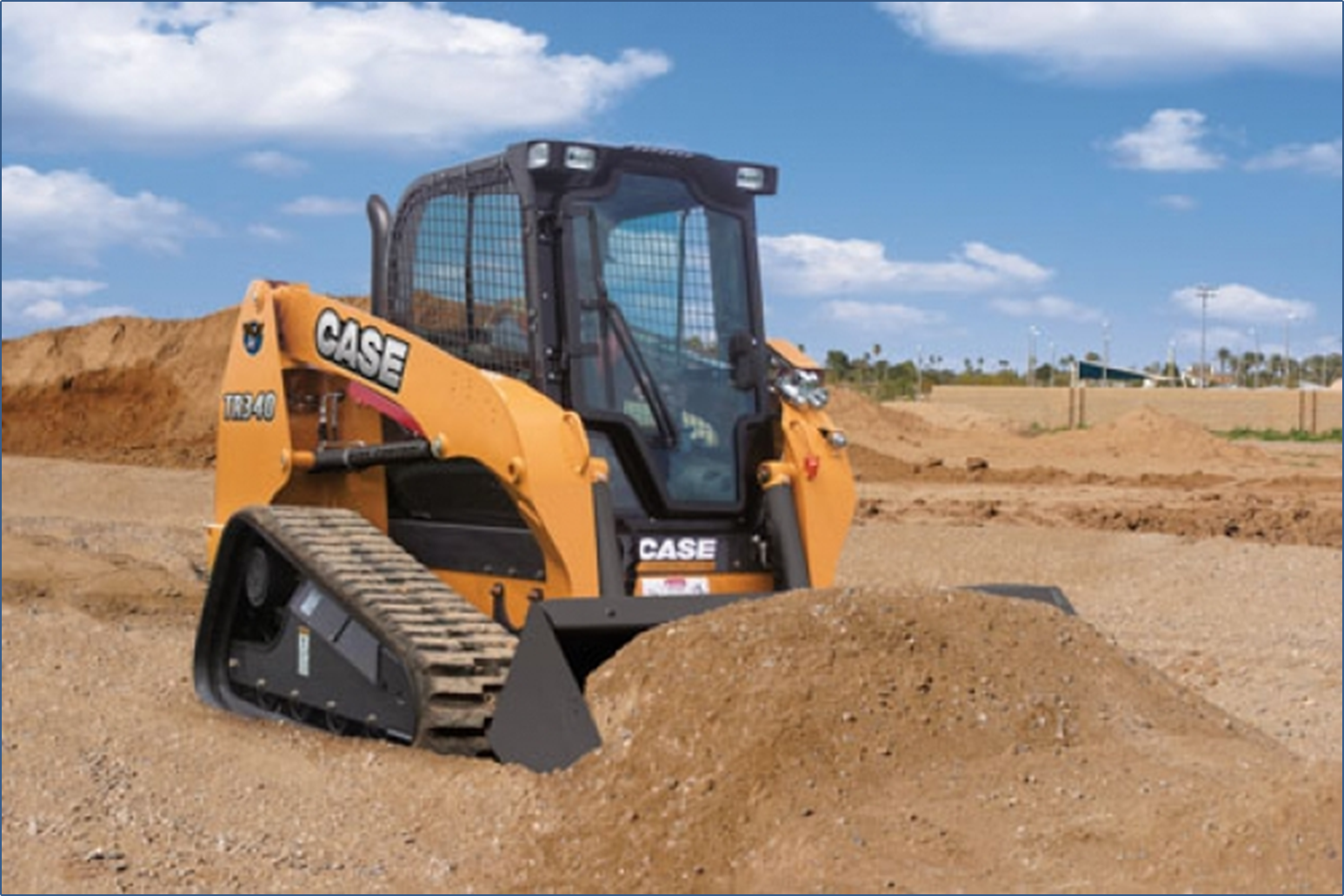 The entirely new TR340 compact track loader
