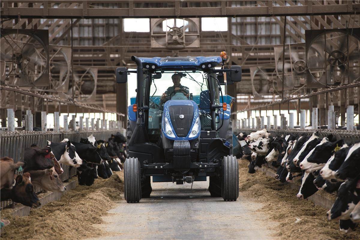 New Holland is excited to introduce a new twowheel- drive (2WD) version of its premium T6 series tractor