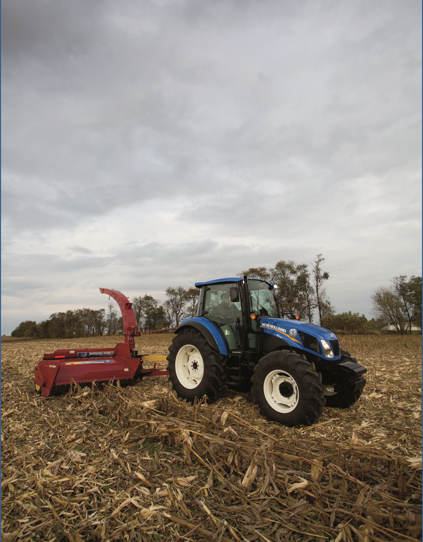 Dual Command™ Transmission Enhances Productivity of  New Holland T4 Series Utility Tractors