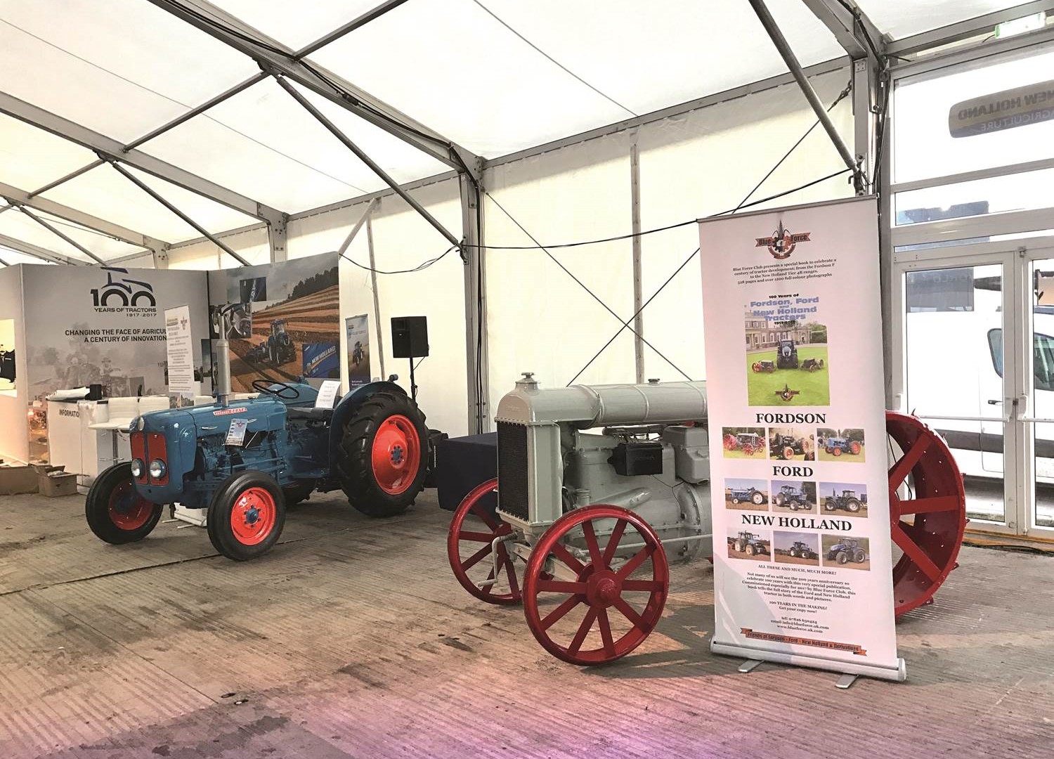 New Holland celebrates 100 years of tractor production at LAMMA