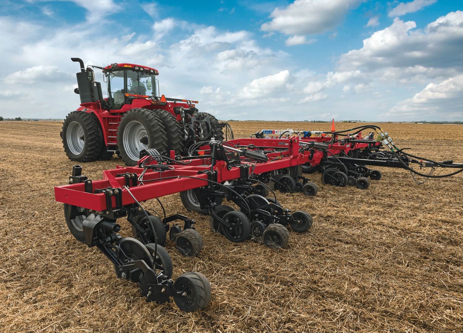 The Nutri-Placer 930 fertilizer applicator with new High-speed Low Disturbance (HSLD)