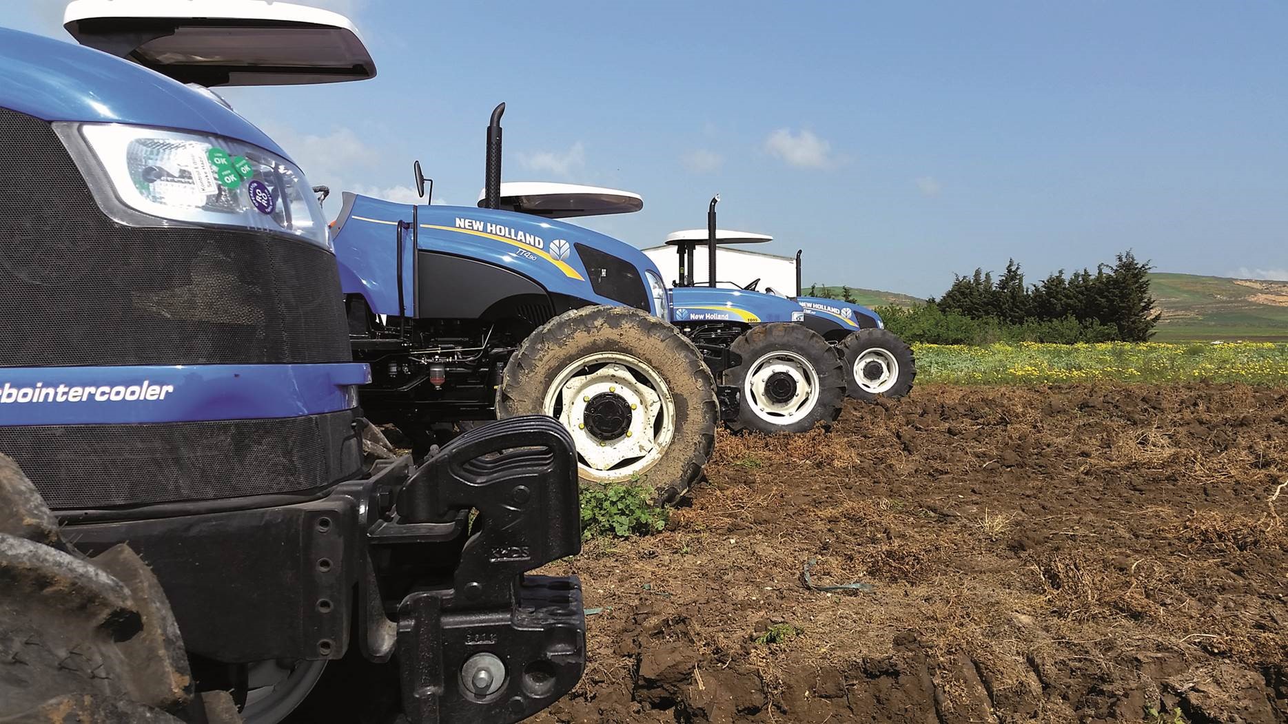 New Holland has organized a Commercial Training Camp for North Africa salesmen