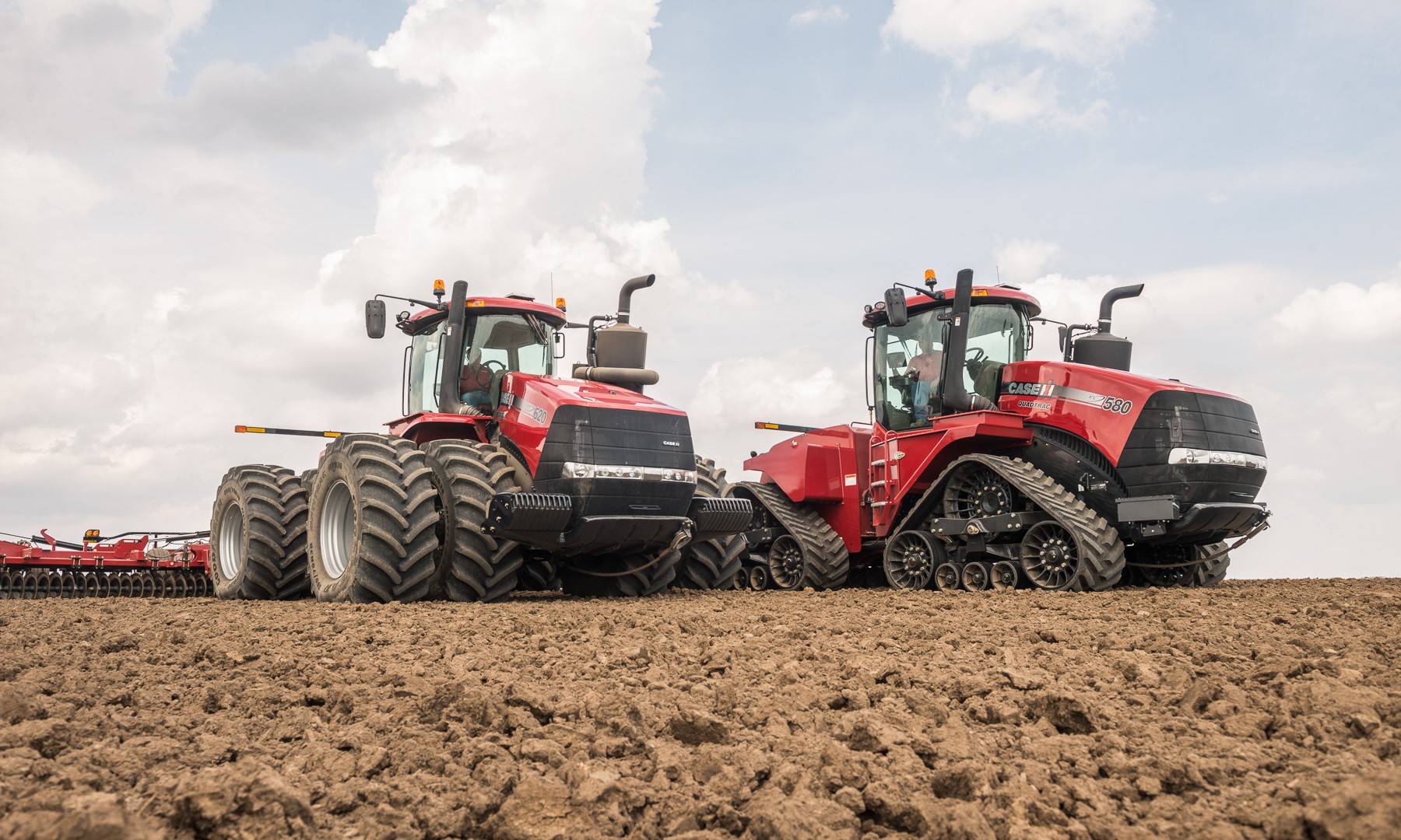 The new Steiger CVXDrive series tractor is available in 17 different configurations