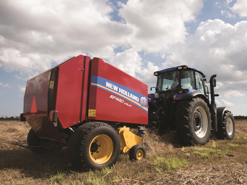 New Holland Agriculture Unveils Three New RF Series Fixed Chamber Round Balers