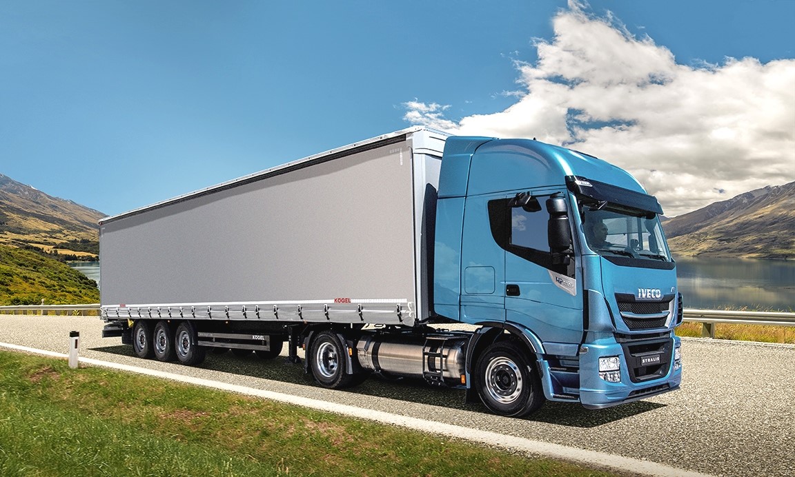 Stralis NP, the first natural gas truck specifically designed for long-haul operations