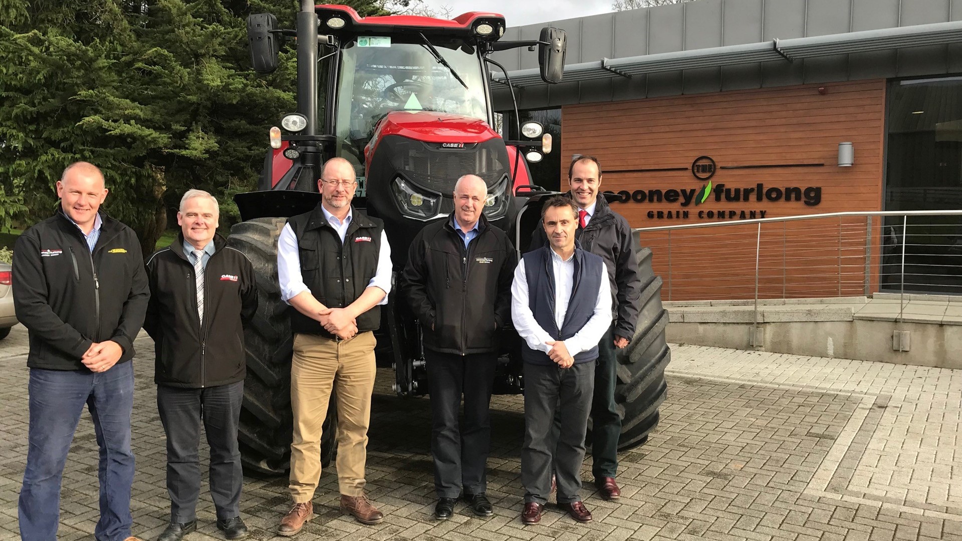 Left to right: Barth Landy, Seán Byrne, Jon May, Walter Furlong, Kevin Cooney, Andrew Parsons