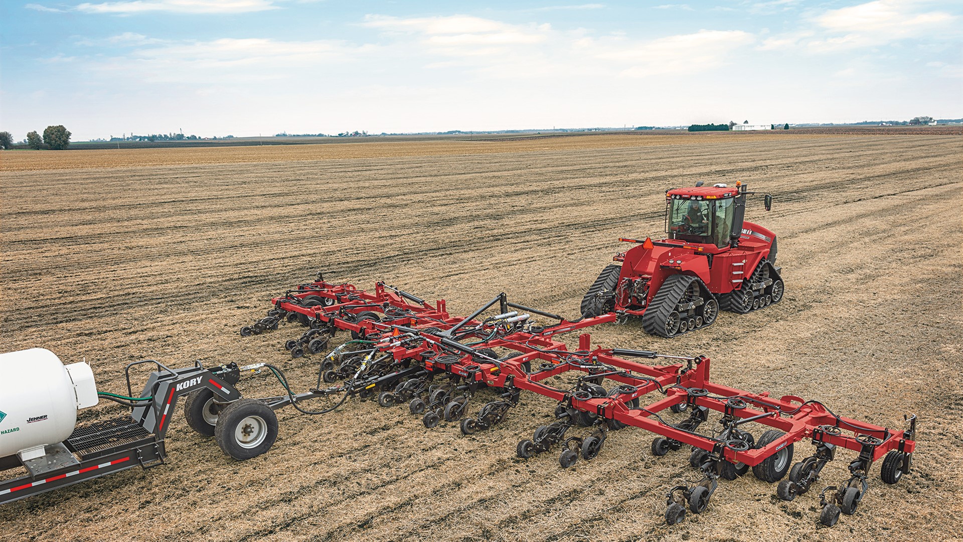 The Nutri-Placer 940 fertilizer applicator with new High-speed Low Disturbance (HSLD) row unit
