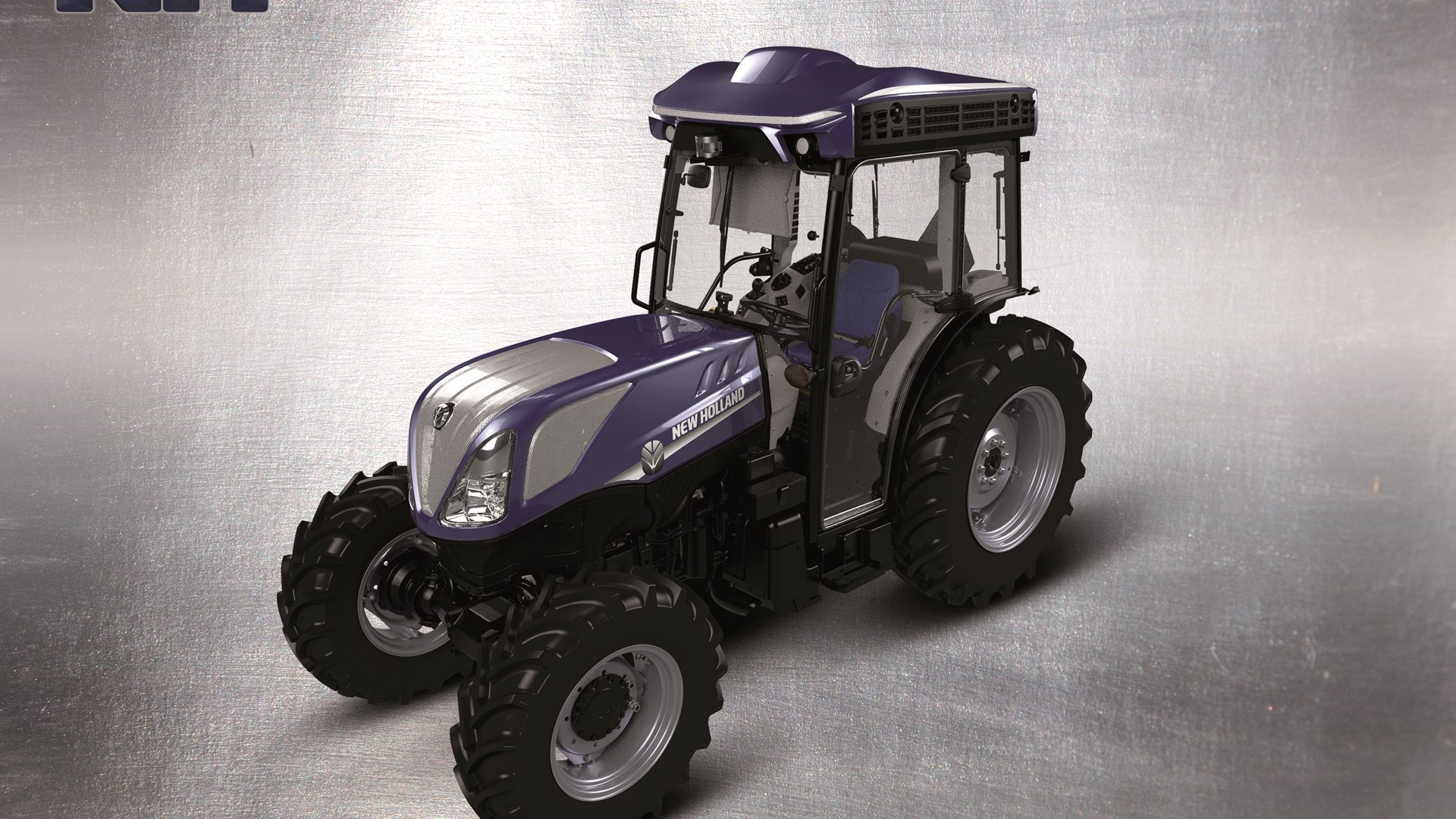 NHDrive autonomous T4.110F vineyard tractor