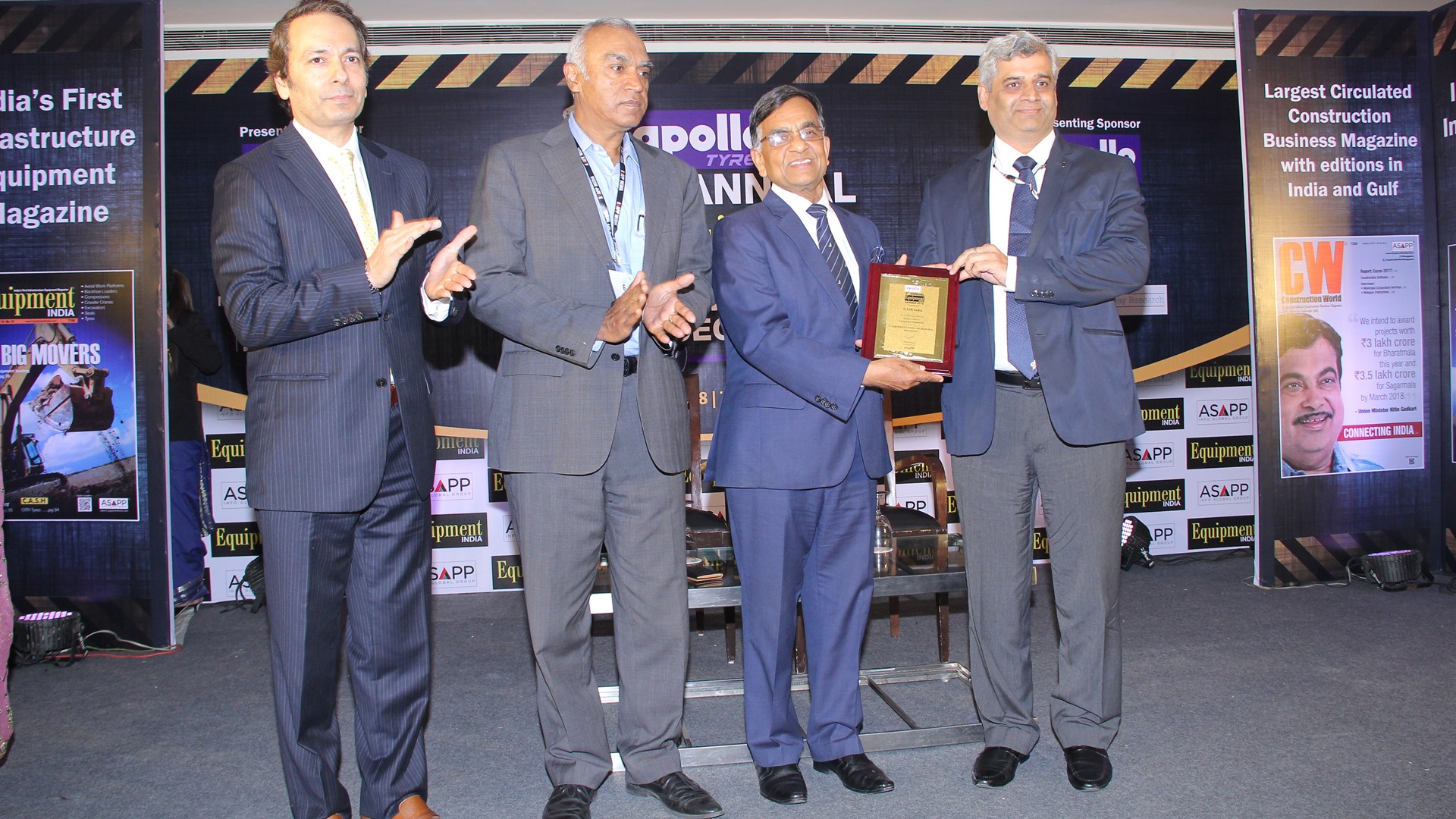 CASE wins Equipment India Award for fifth consecutive year