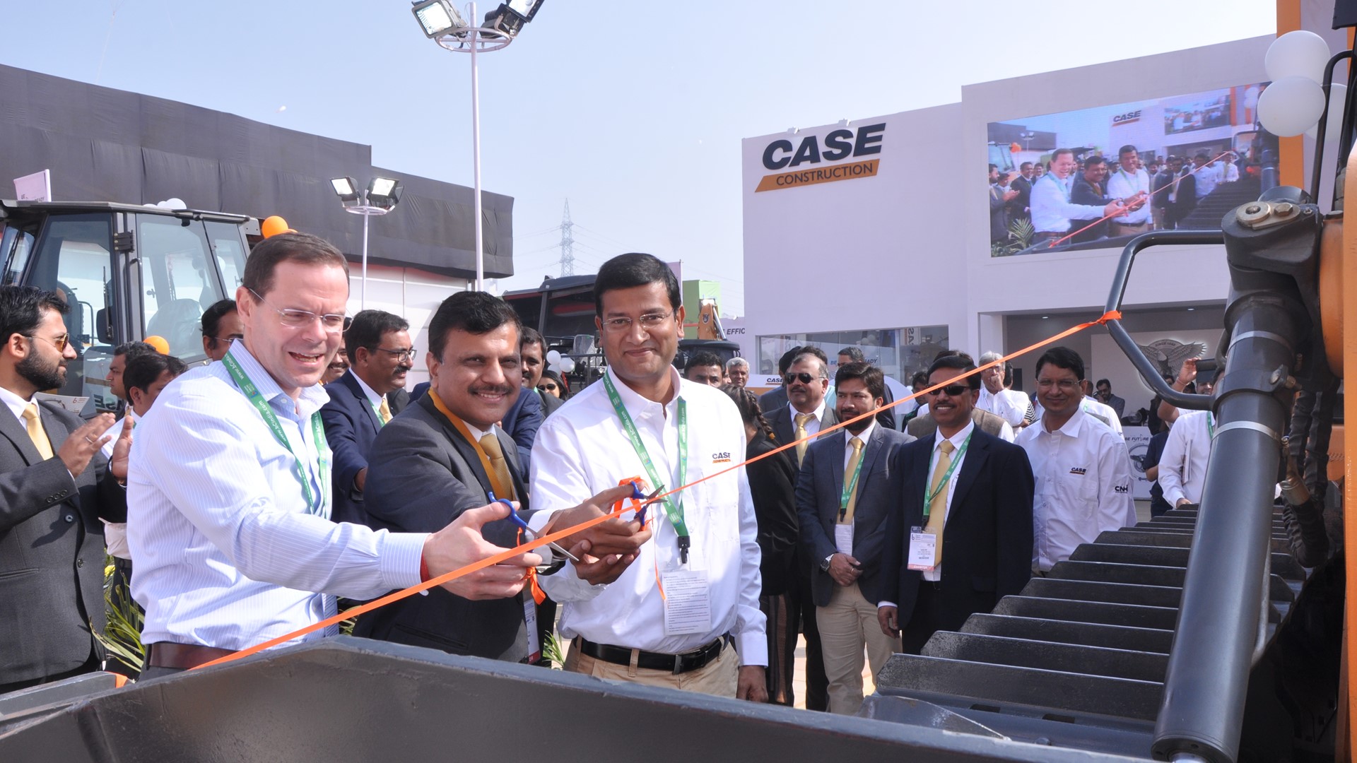 CASE Construction Equipment presents its complete solutions for construction businesses at the BAUMA CONEXPO INDIA 2016