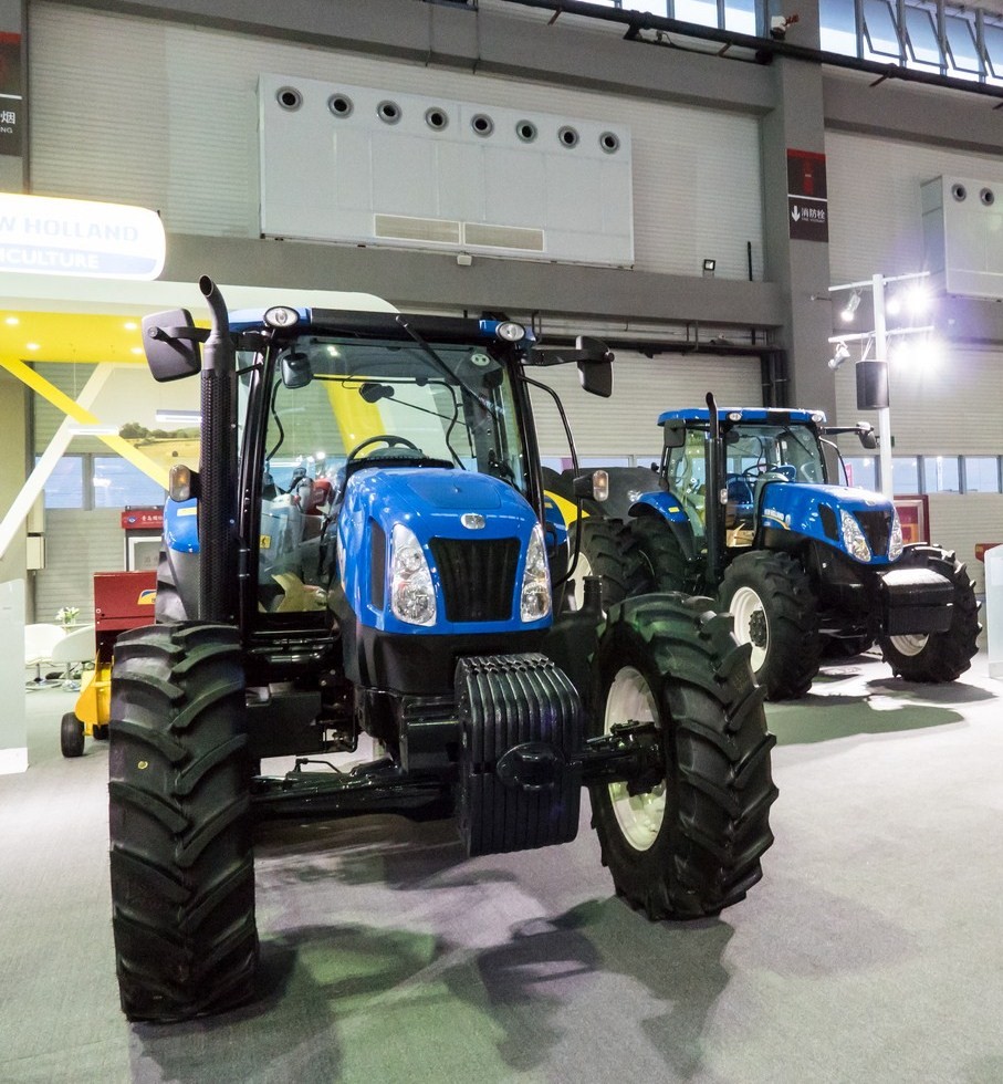 New Holland Agriculture products at CIAME 2015 show in China
