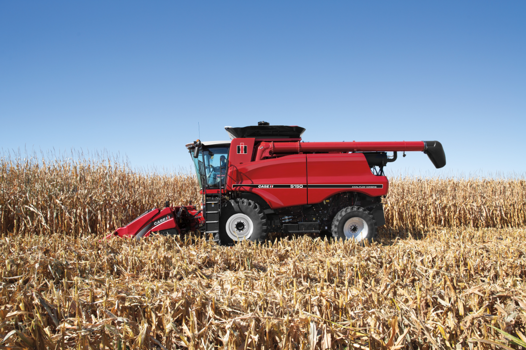 The new 50 series Axial-Flow combine lineup from Case IH features a special-edition 150 series combine