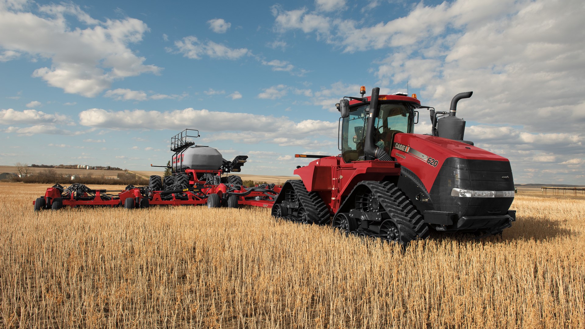 The Case IH Precision Disk 500DS air drill offers a one-pass solution