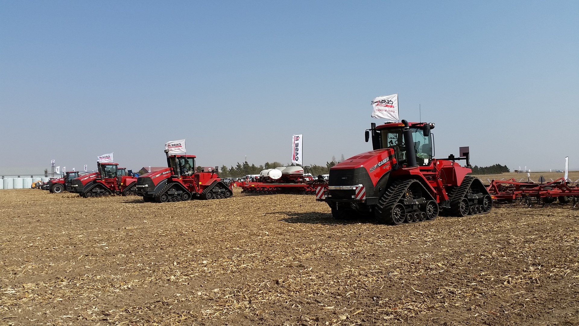 Case IH Annual Farmers Day in South Africa, displays its product range