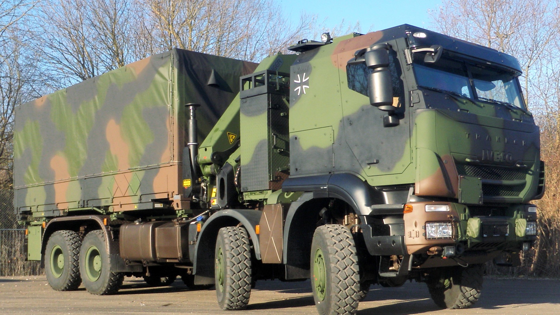 Iveco Defence Vehicles TRAKKER for the German Army