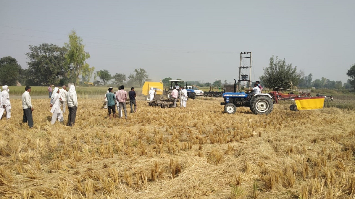 New Holland Agriculture solutions for Straw Management in India