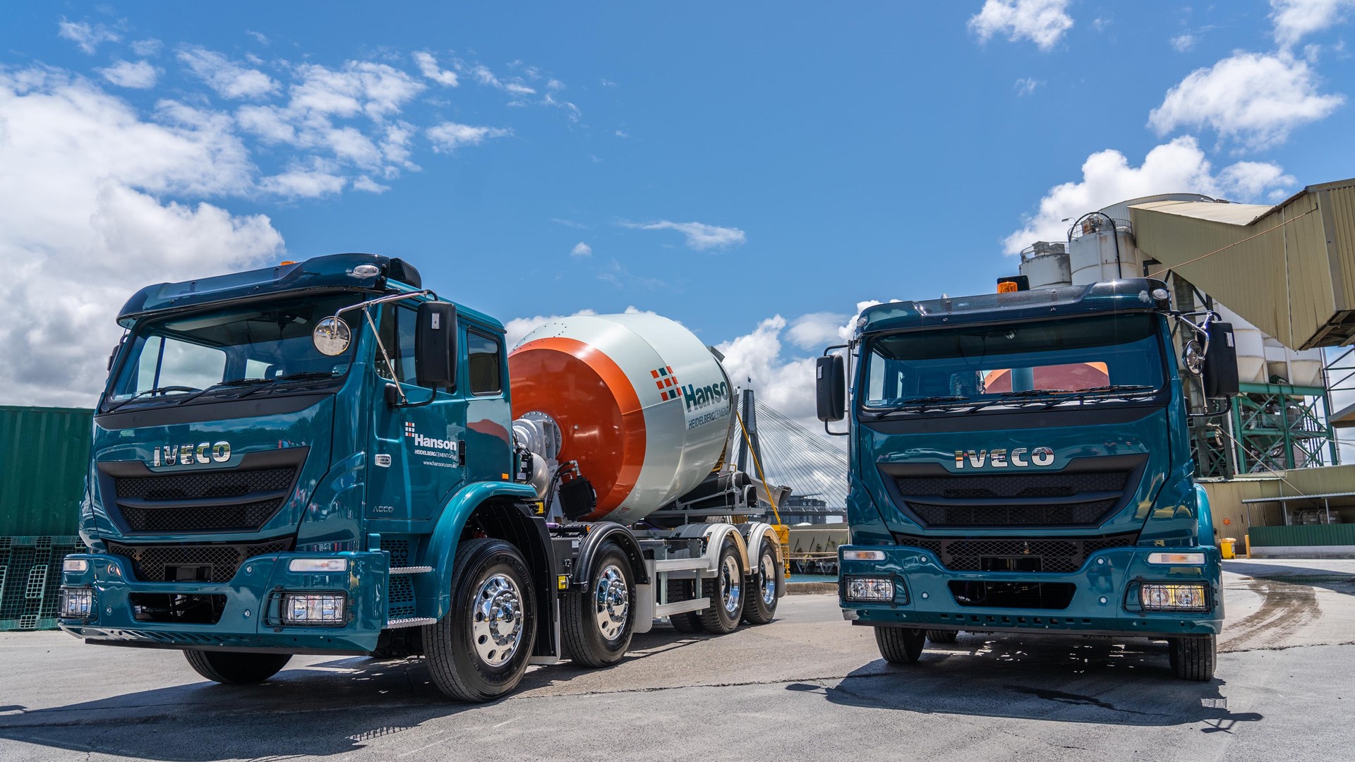 Concrete demand for IVECO ACCO with 82 truck Hanson order
