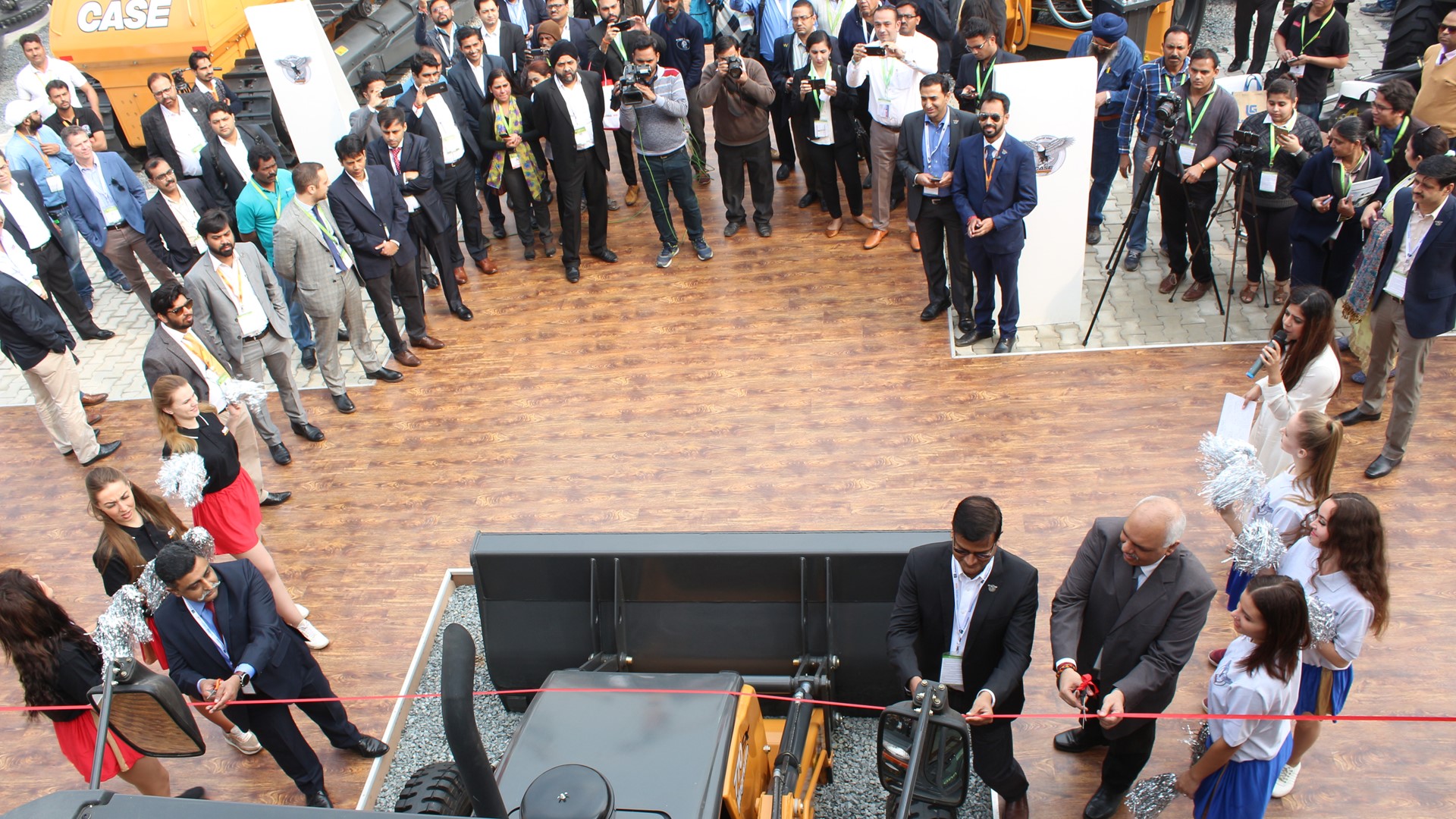 BAUMA CONEXPO INDIA launch of CASE Eagle Eye Telematics