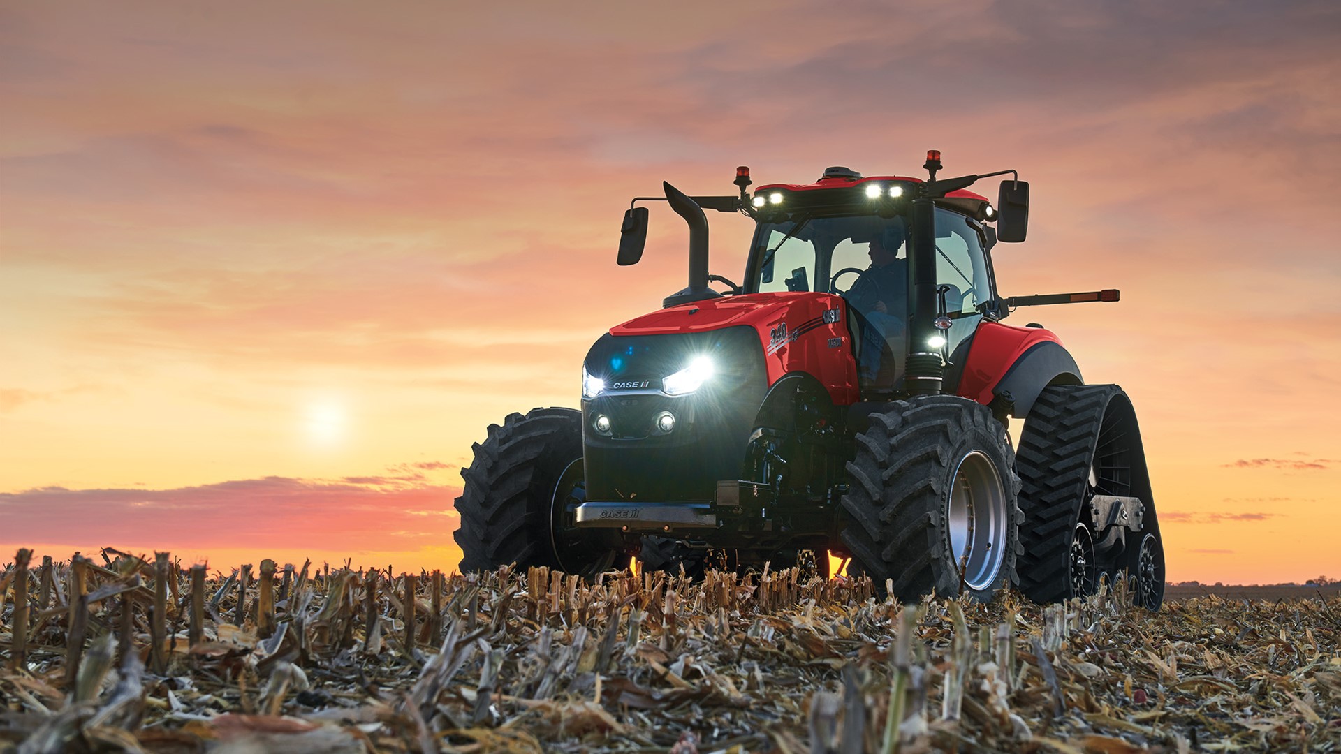 New AFS Connect Magnum series tractors from Case IH provide connectivity and visibility