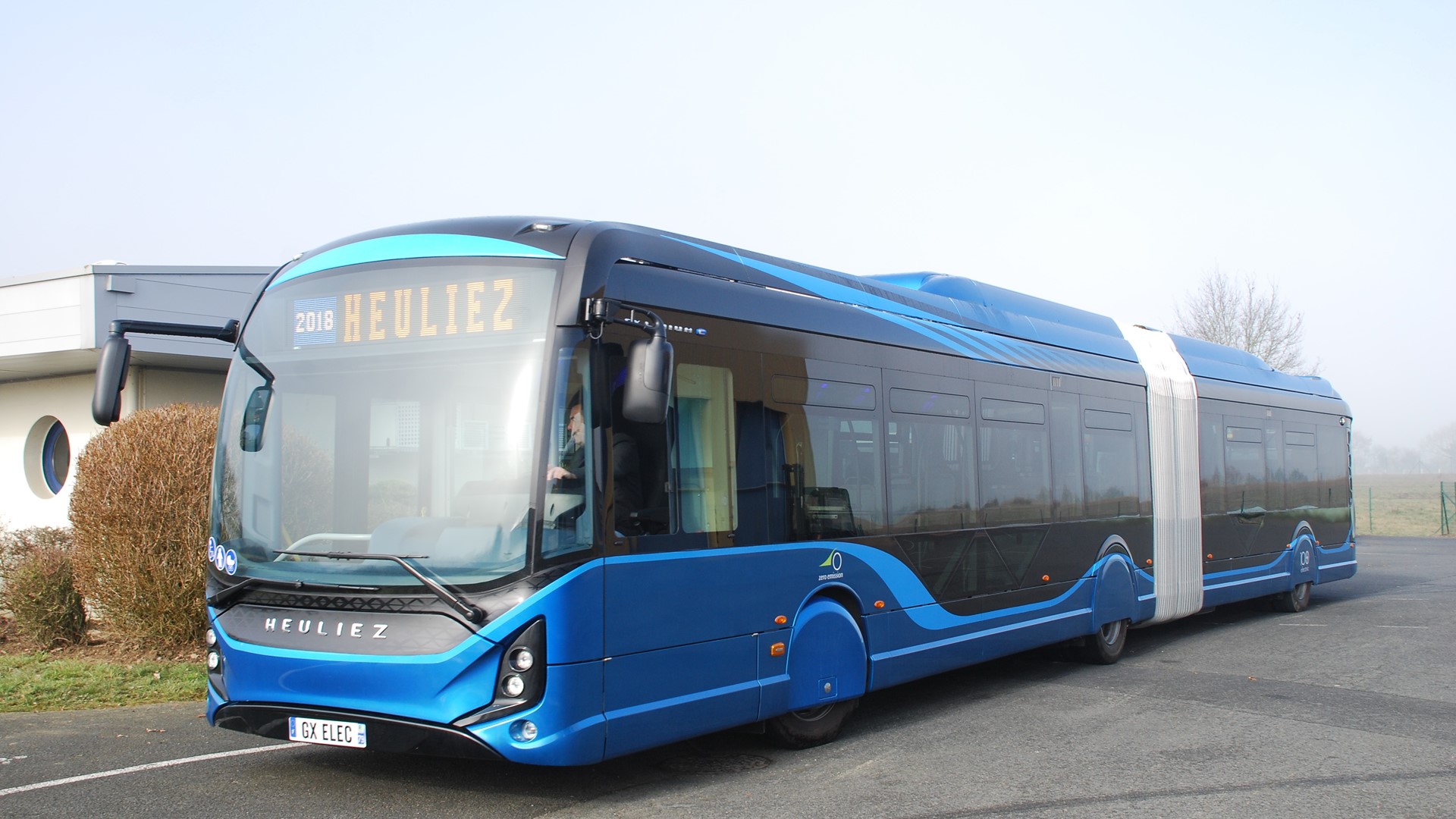 Heuliez GX437 electric citybuses to be used in the Groningen and Drenthe regions of The Netherlands