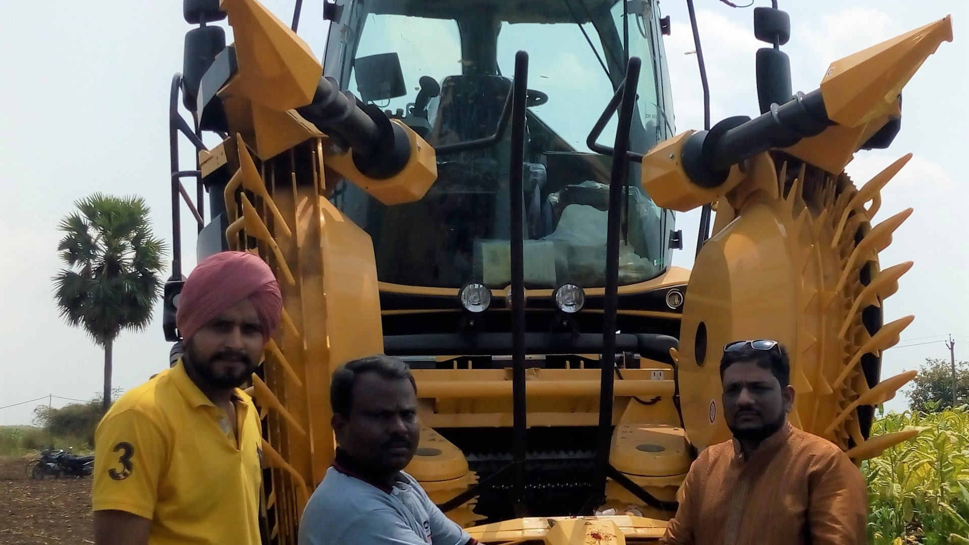 New Holland Agriculture delivers its powerful FR500 Forage Harvester in Andhra Pradesh