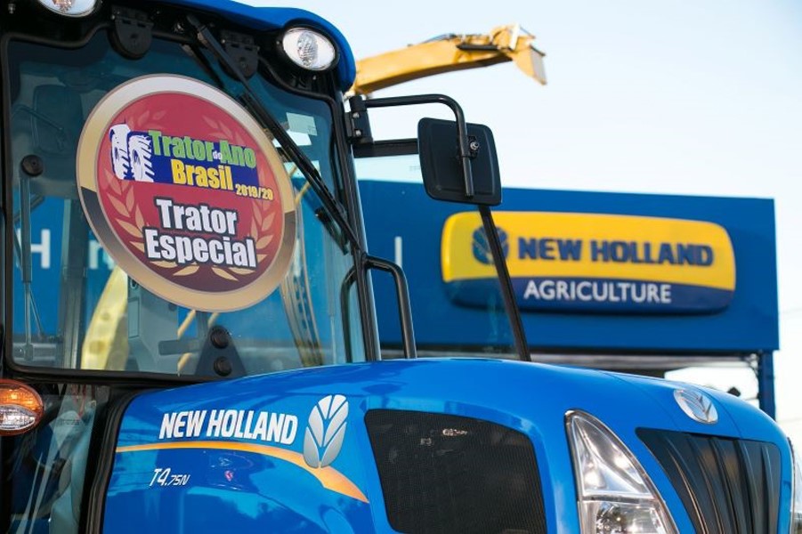 New Holland vence prêmio 'Trator do Ano' na Agrishow