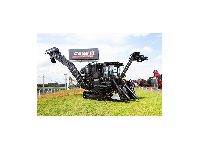 Colhedora de cana será um dos destaques da Case IH na Agrishow