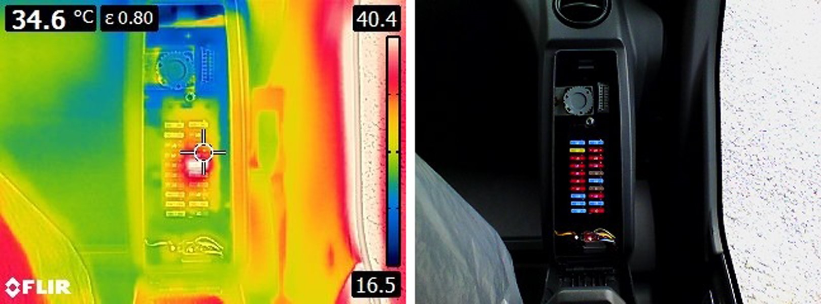 Termovisor utiliza leitura de imagens térmicas para identificar avarias