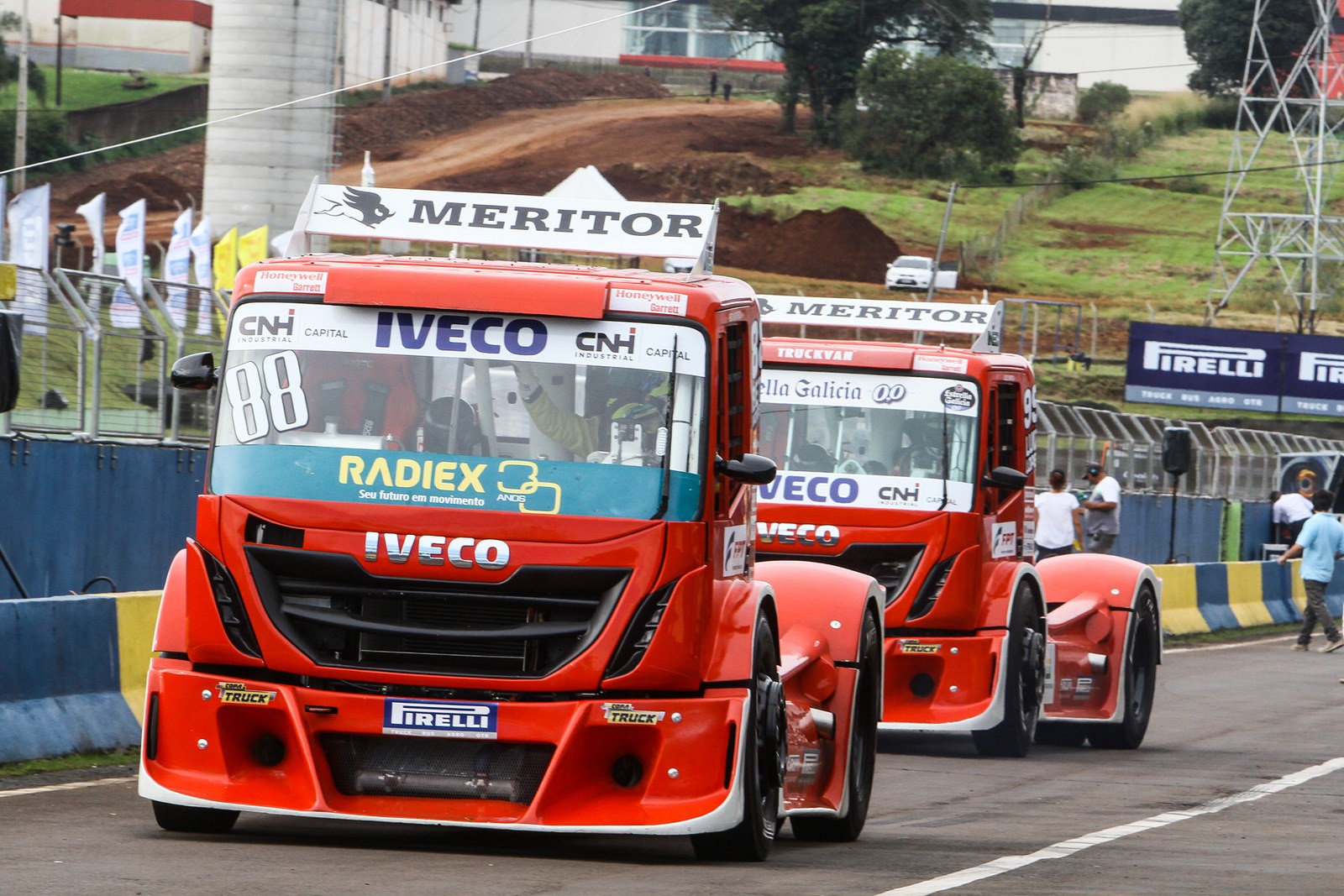 Caminhões IVECO da Lucar Motorsports Foto: Vanderley Soares