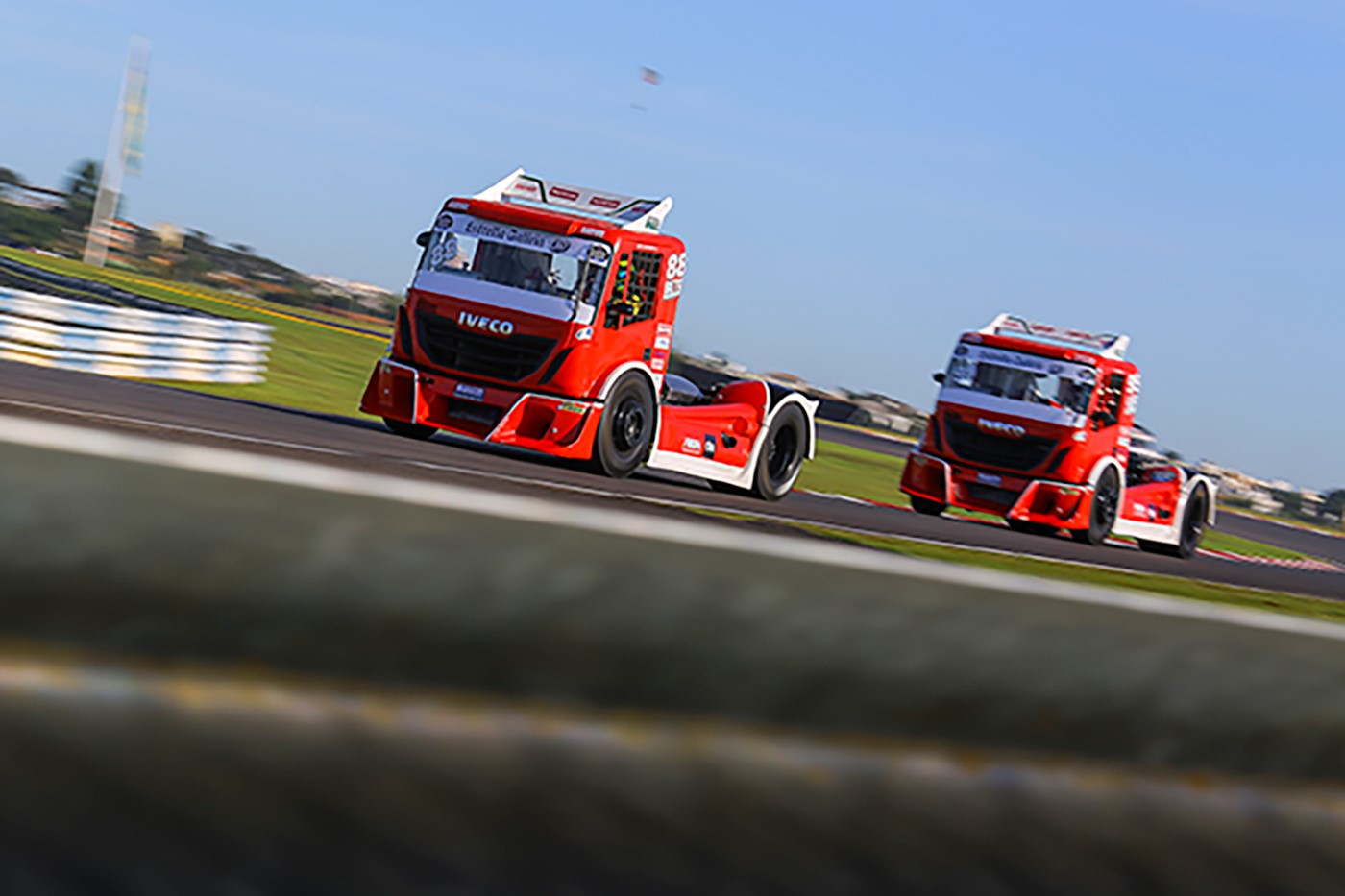 Caminhões da Lucar Motorsports trazem motor Cursor 13 preparados Foto: Copa Truck