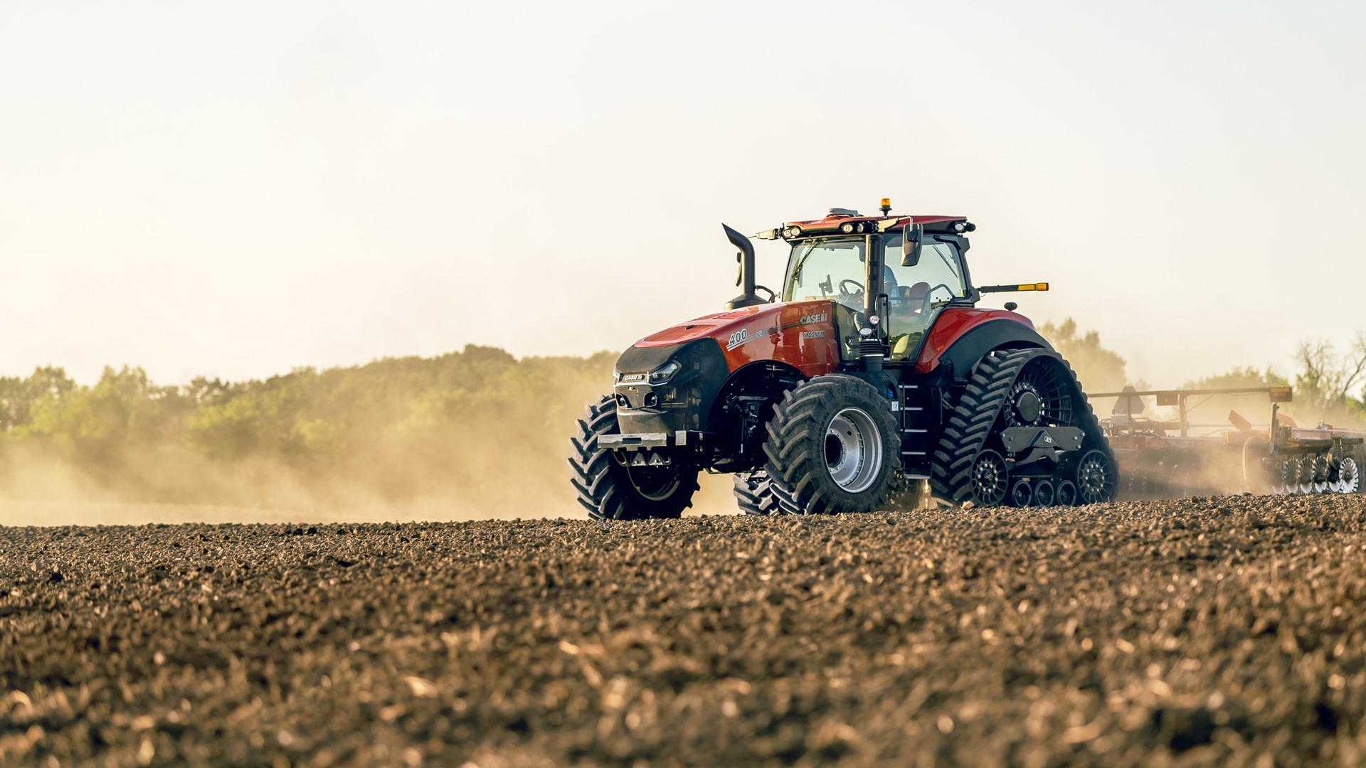New AFS Connect™ Magnum™ 400 tractors from Case IH provide connectivity, visibility and increased power