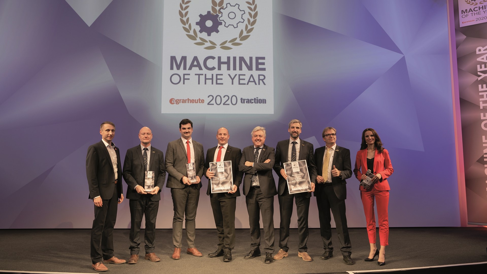 New Holland BigBaler 1290 High Density wins 'Machine of the Year 2020' award