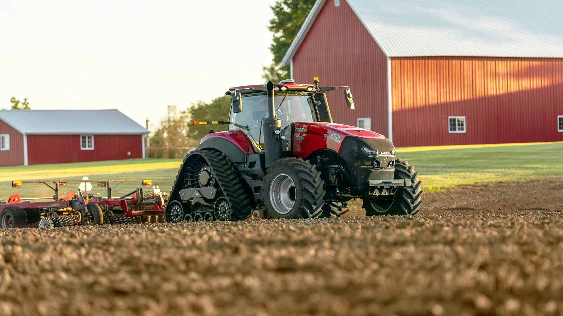 The award-winning AFS Connect Magnum series tractor