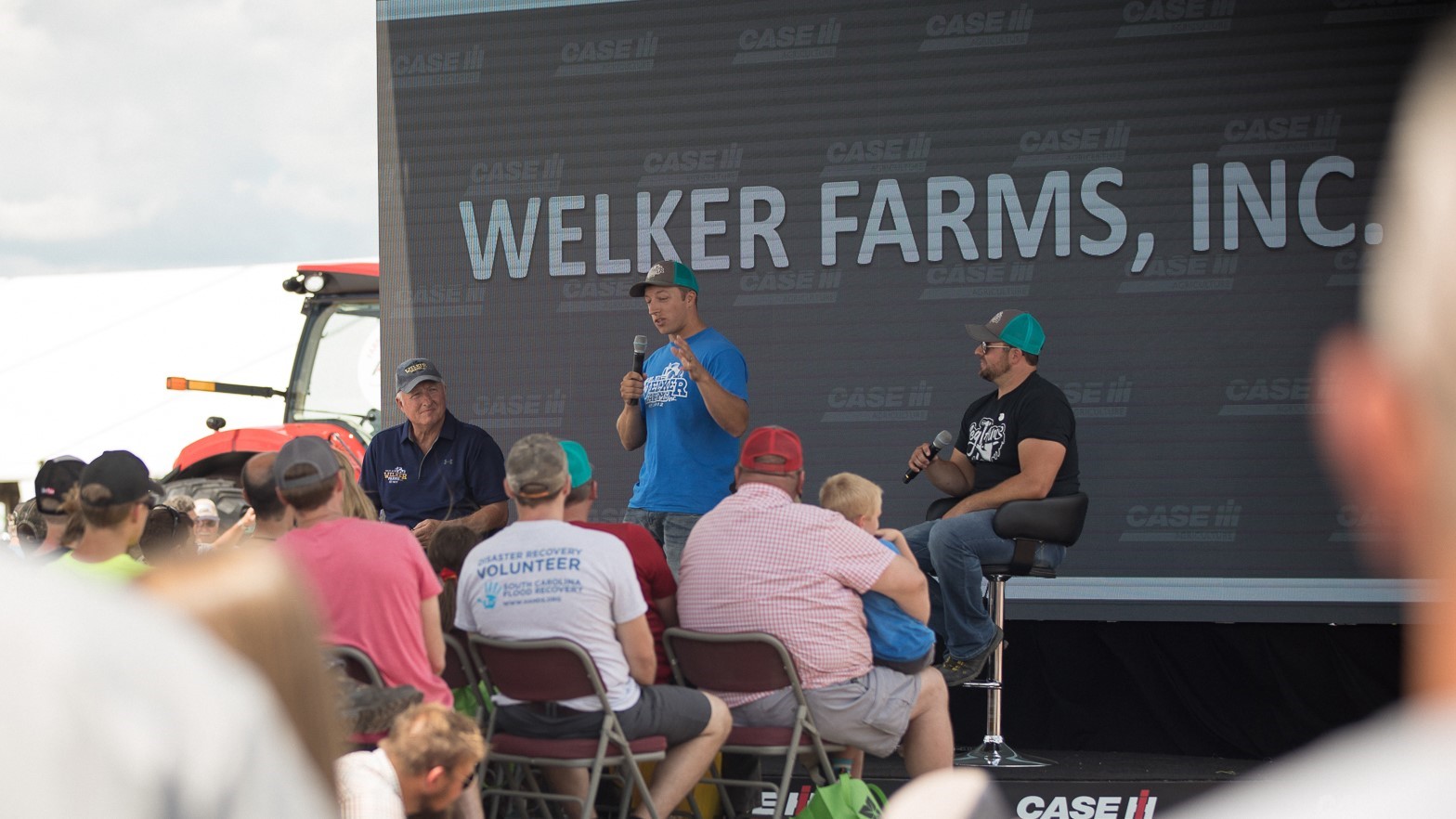 The newly formed partnership between Case IH and Welker Farms Inc. aims to inspire future farmers.