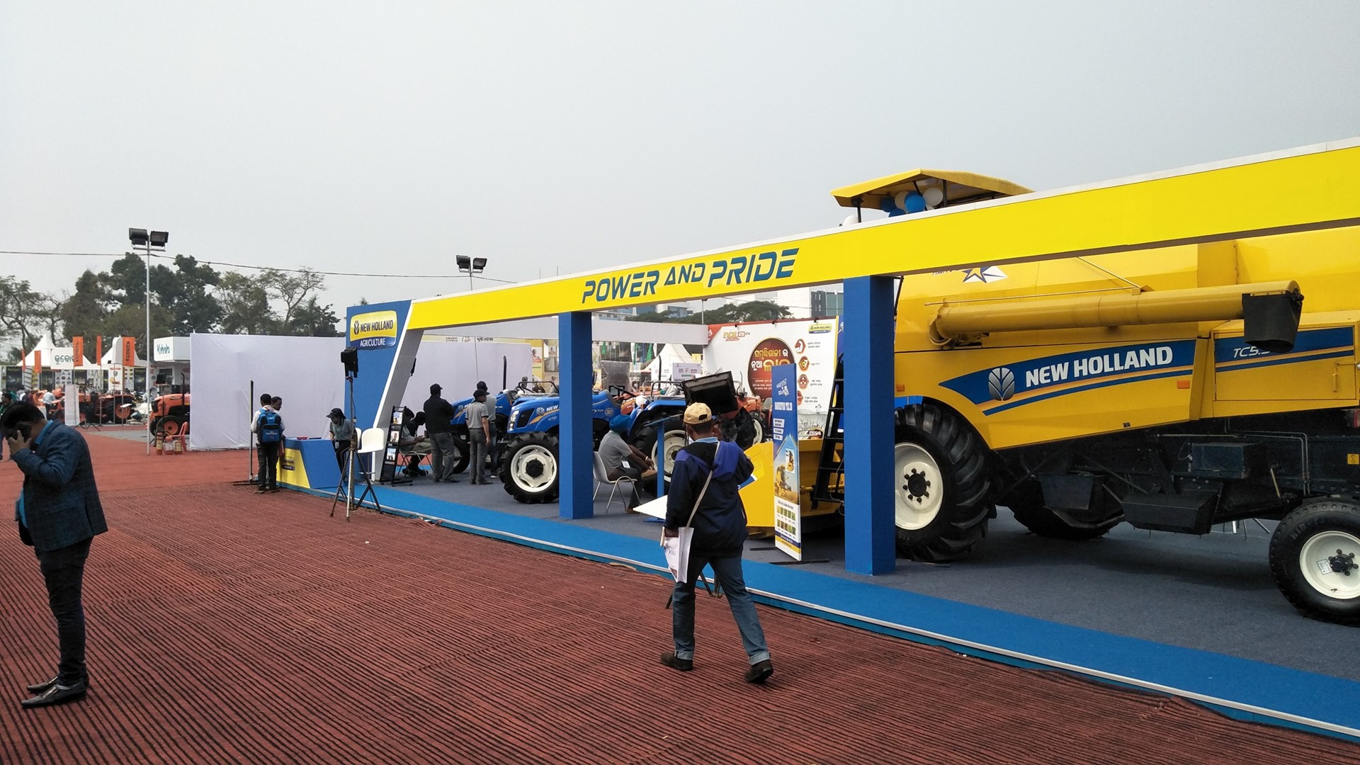 New Holland Agriculture products reign supreme at Krushi Odisha 2020