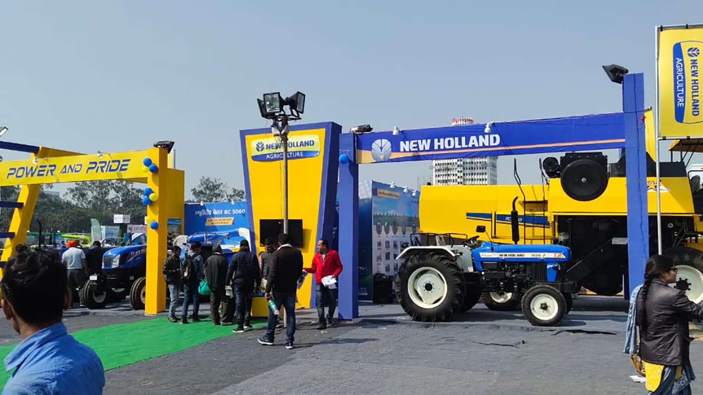 New Holland Agriculture entices visitors with a display of state-of-the-art Tractors at Agro Bihar 2020