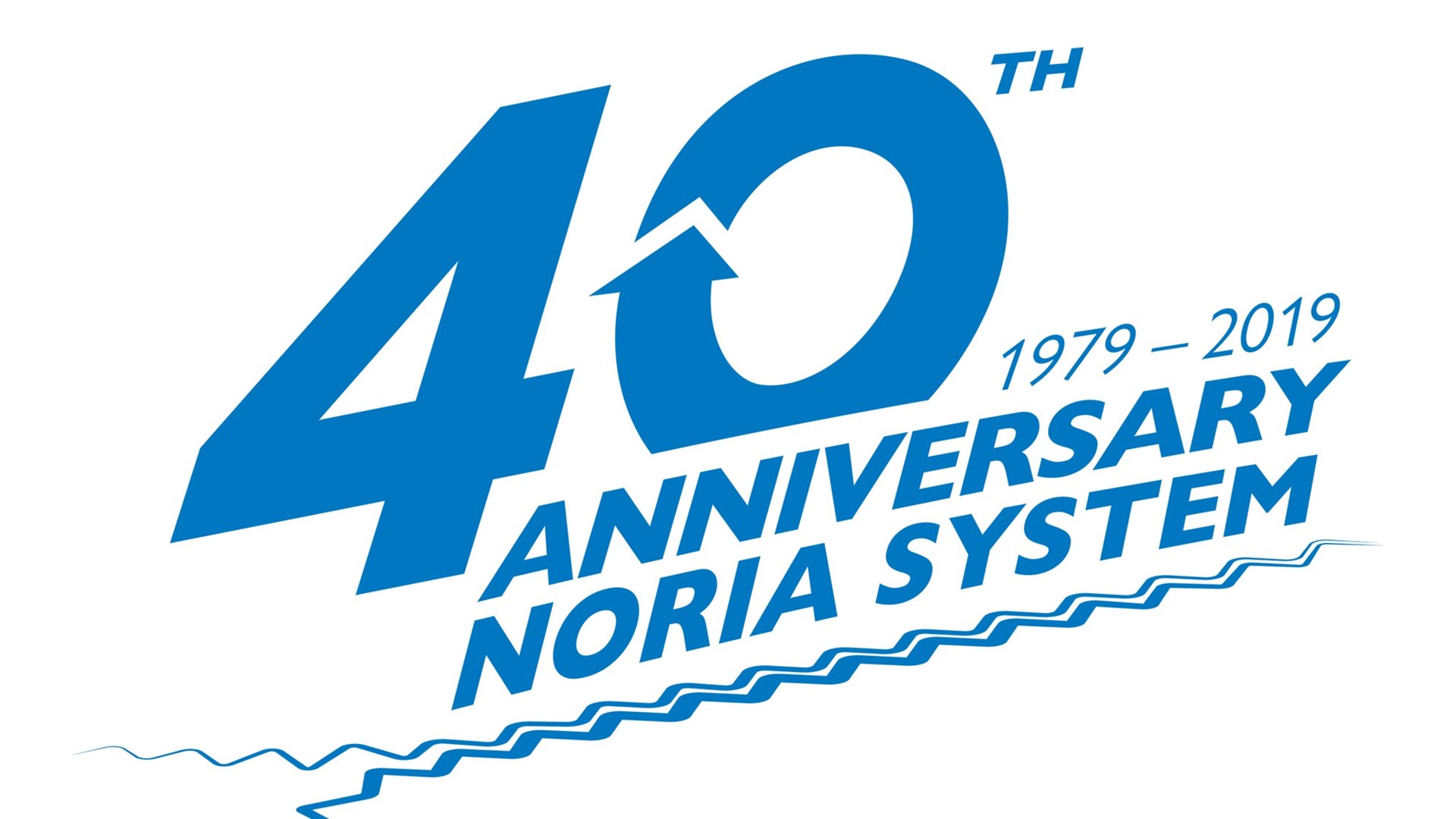 Noria 40th anniversary logo