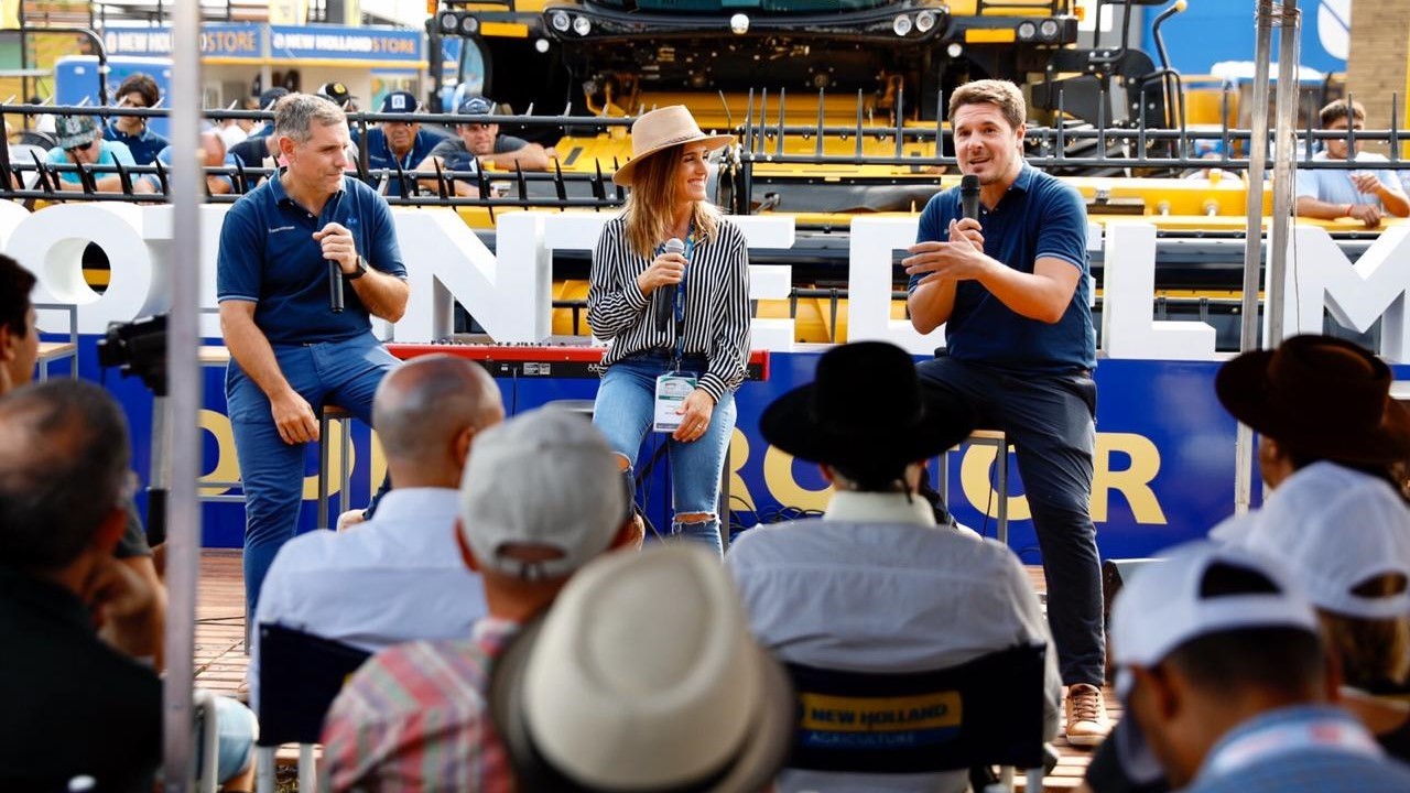 Con la participación estelar de Soledad Pastorutti, New Holland Agriculture brilló durante el primer día de Expoagro