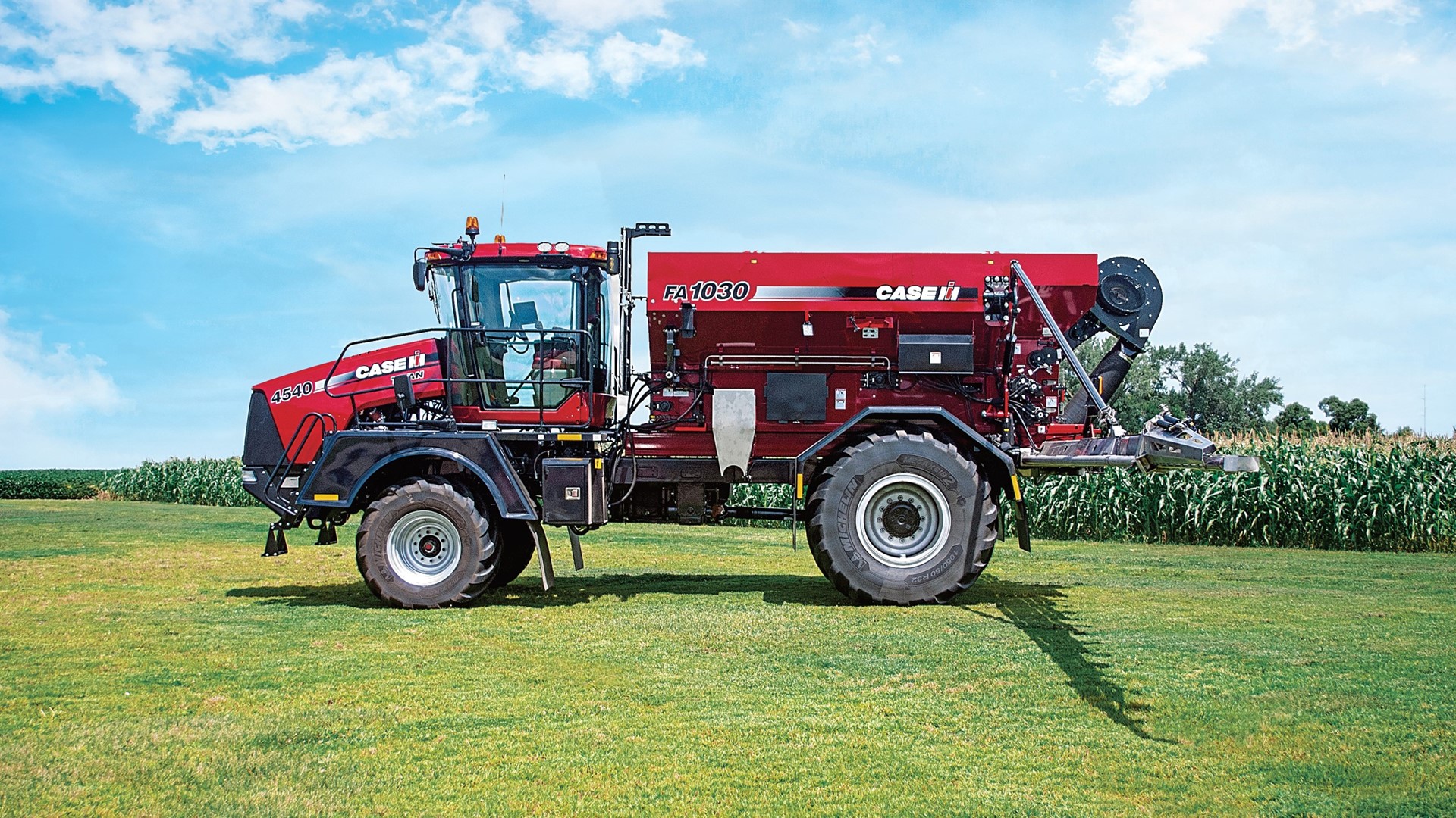 The new Case IH FA 1030 air boom applicator helps pack more productive days into every season.