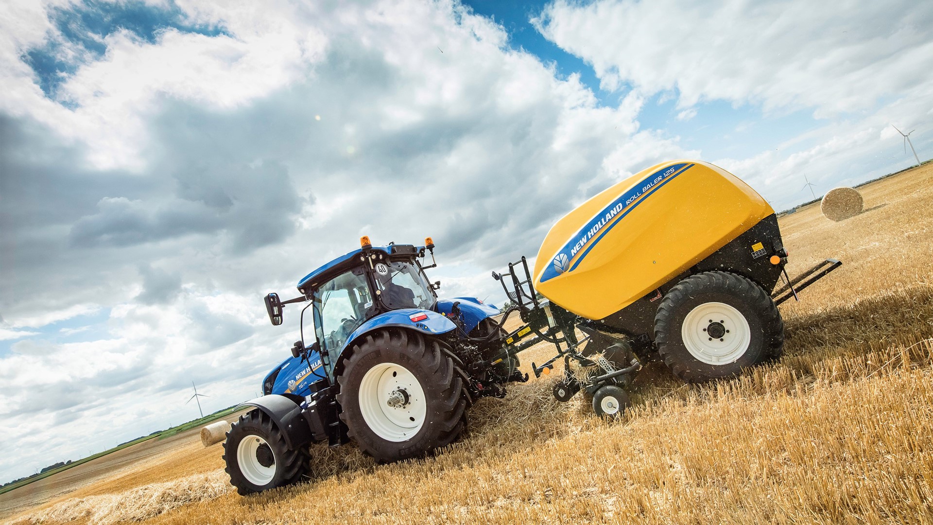 CNH Industrial Newsroom : New Holland RB125 Round Baler Wins 2019 China ...