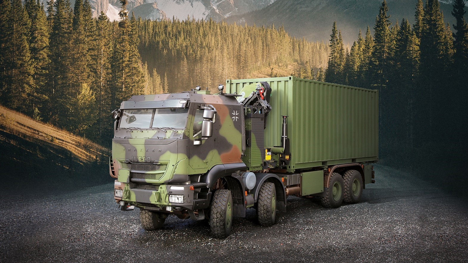 Iveco Defence Vehicles supplies third generation protected military GTF-8x8 (ZLK 15t) trucks to the German Army