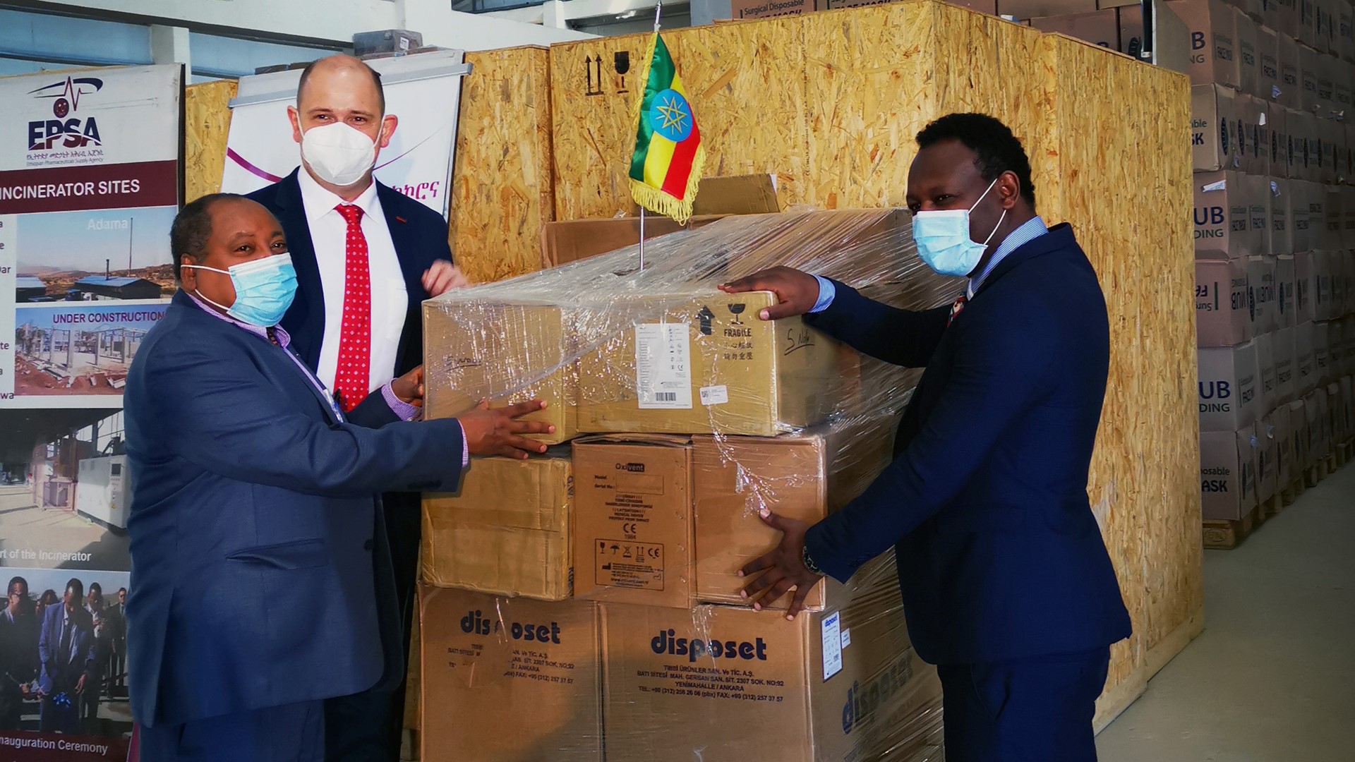 Case IH donates life-saving medical equipment to Ethiopian Ministry of Health